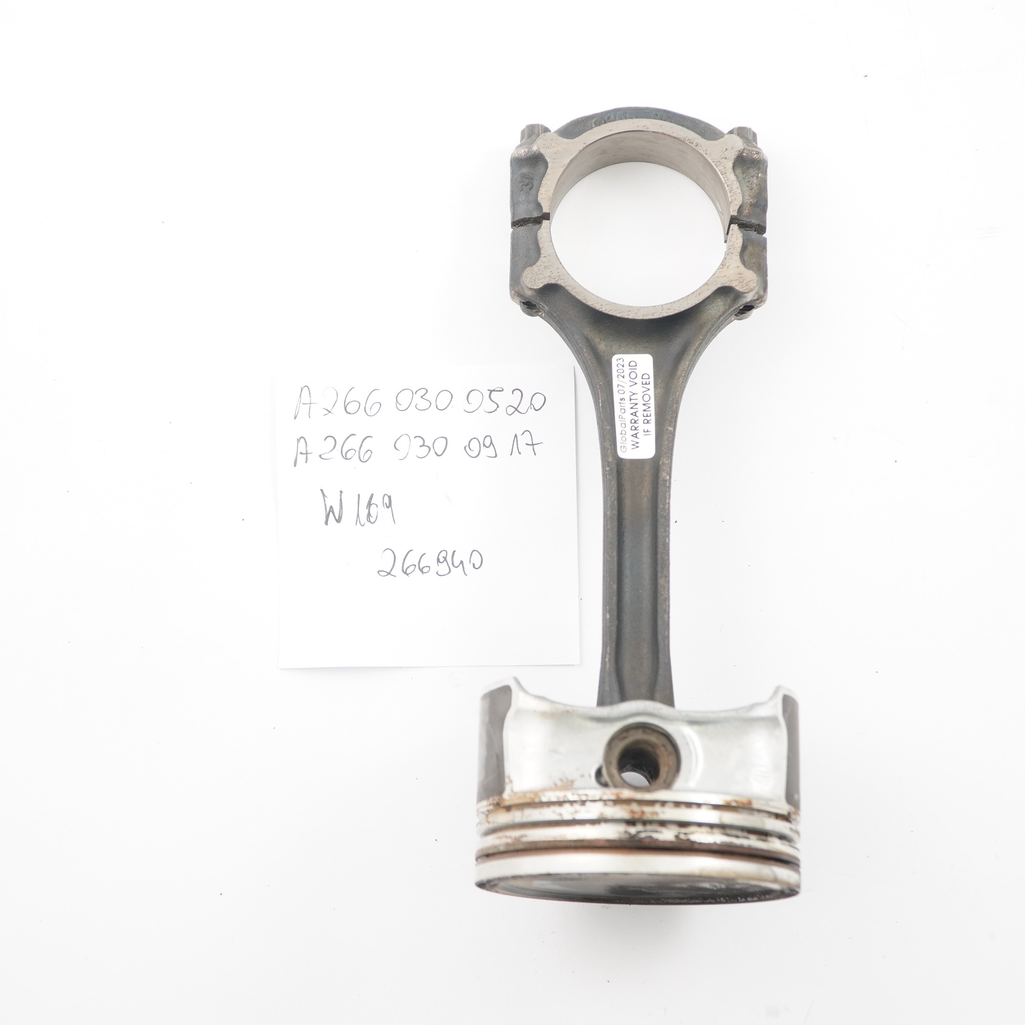 Mercedes W169 W245 Petrol M266.940 Engine Connecting Rod Piston Conrod