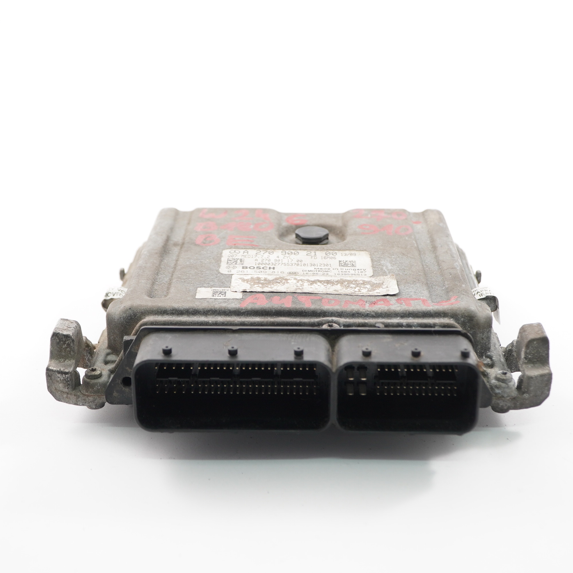 Mercedes W176 W246 A180 B180 BlauEFFICIENCY 270.910 122PS Motor ECU A2709002100