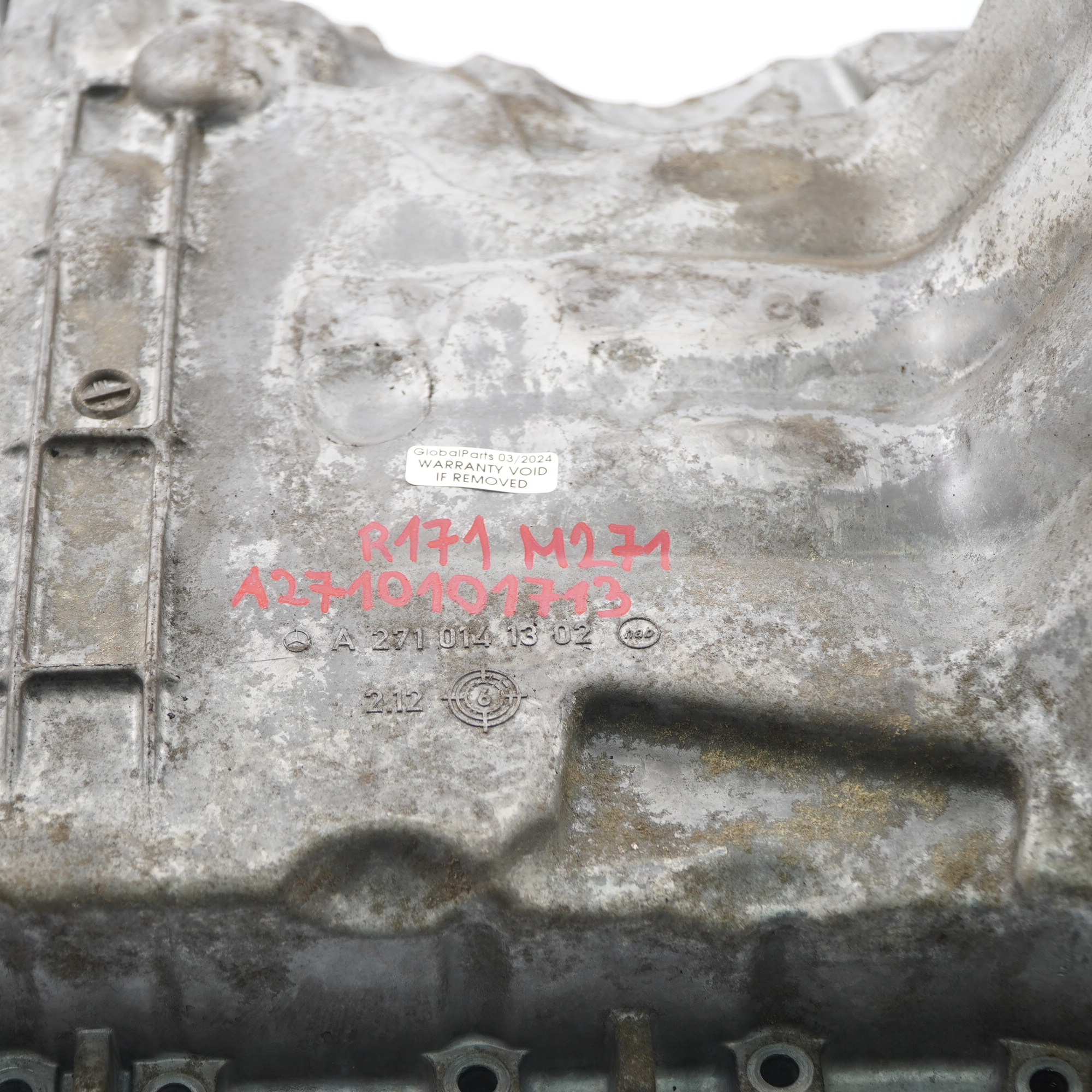 Oil Pan Mercedes SLK R171 Petrol Engine M271 Oil Pan A2710141302