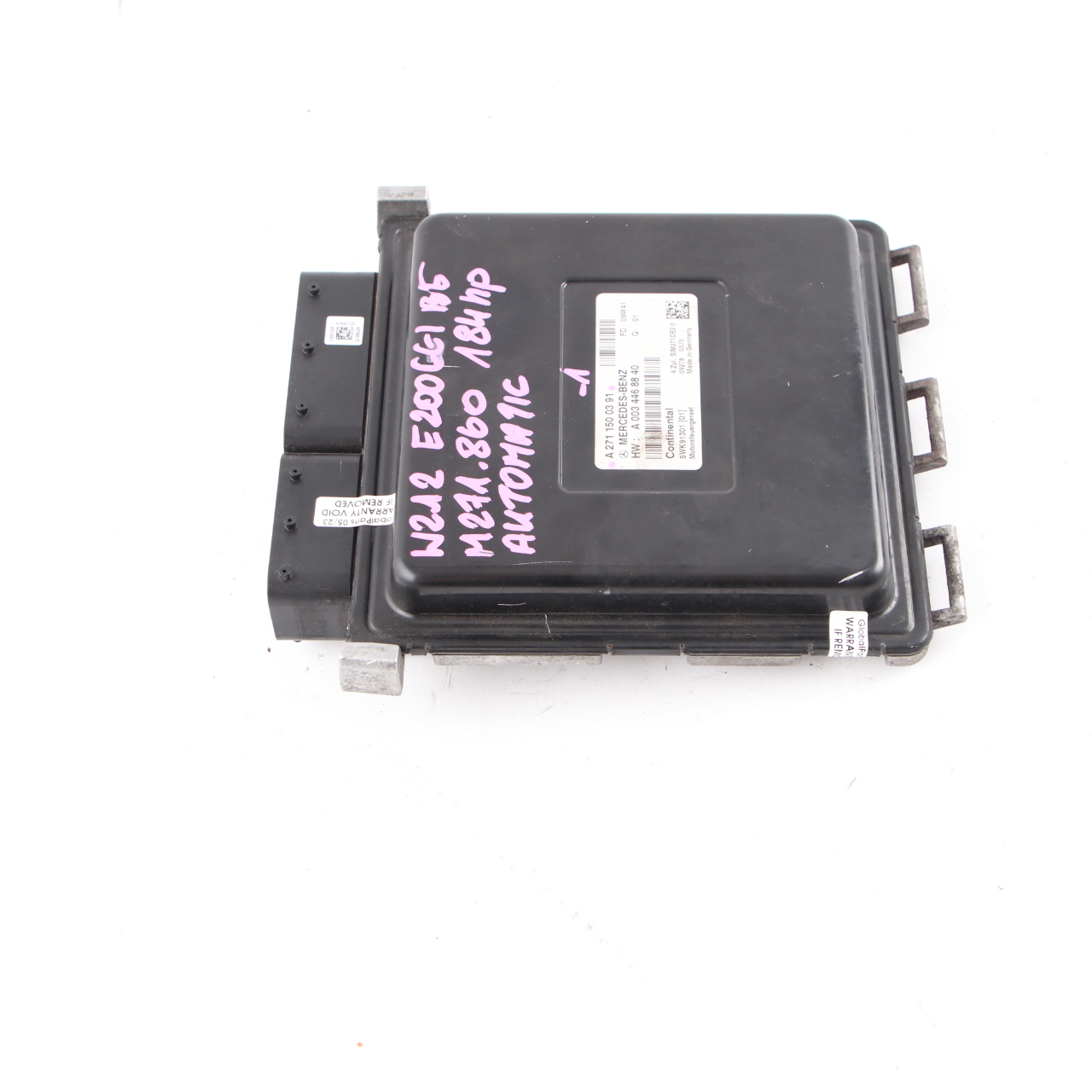 Mercedes W212 E200 BlueEFFICIENCY M271.860 184HP Motor ECU A2711500391