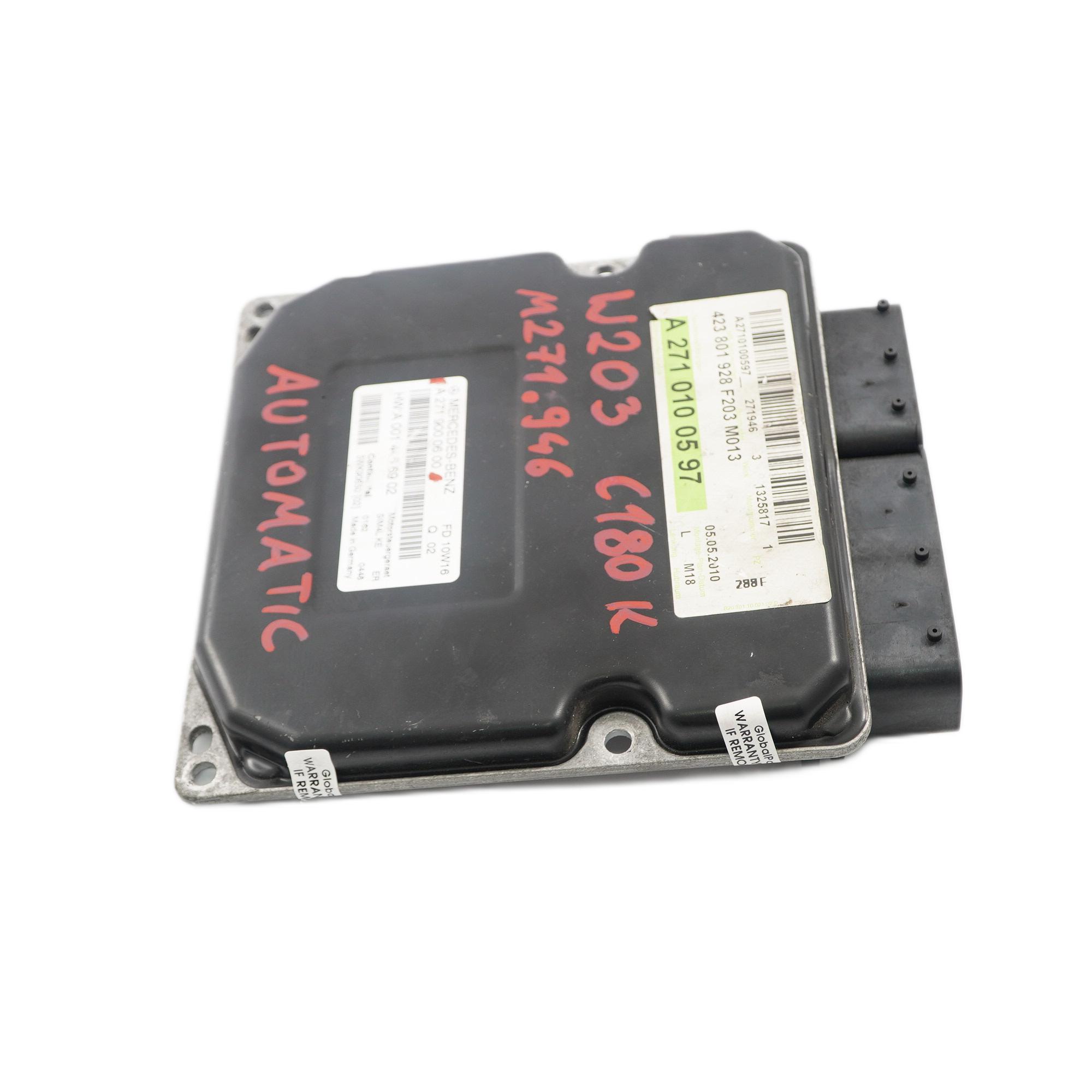 Mercedes W203 C180 Kompressor M271.946 Motorsteuergerät ECU A2719000600