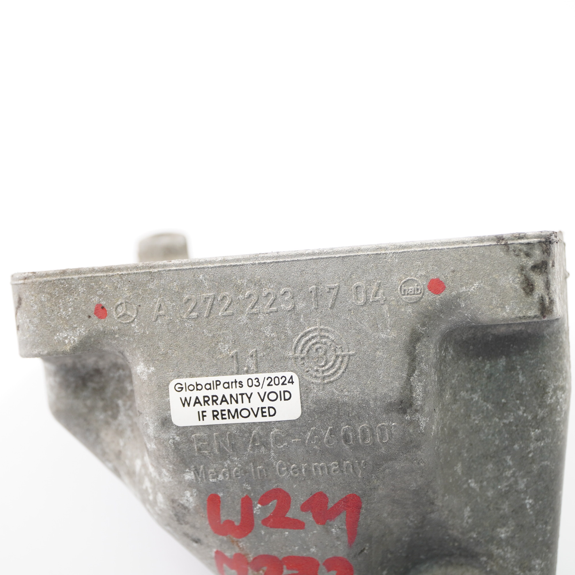 Carrier Mercedes W211 R171 Petrol Engine M272 Engine Bracket Mount A2722231704