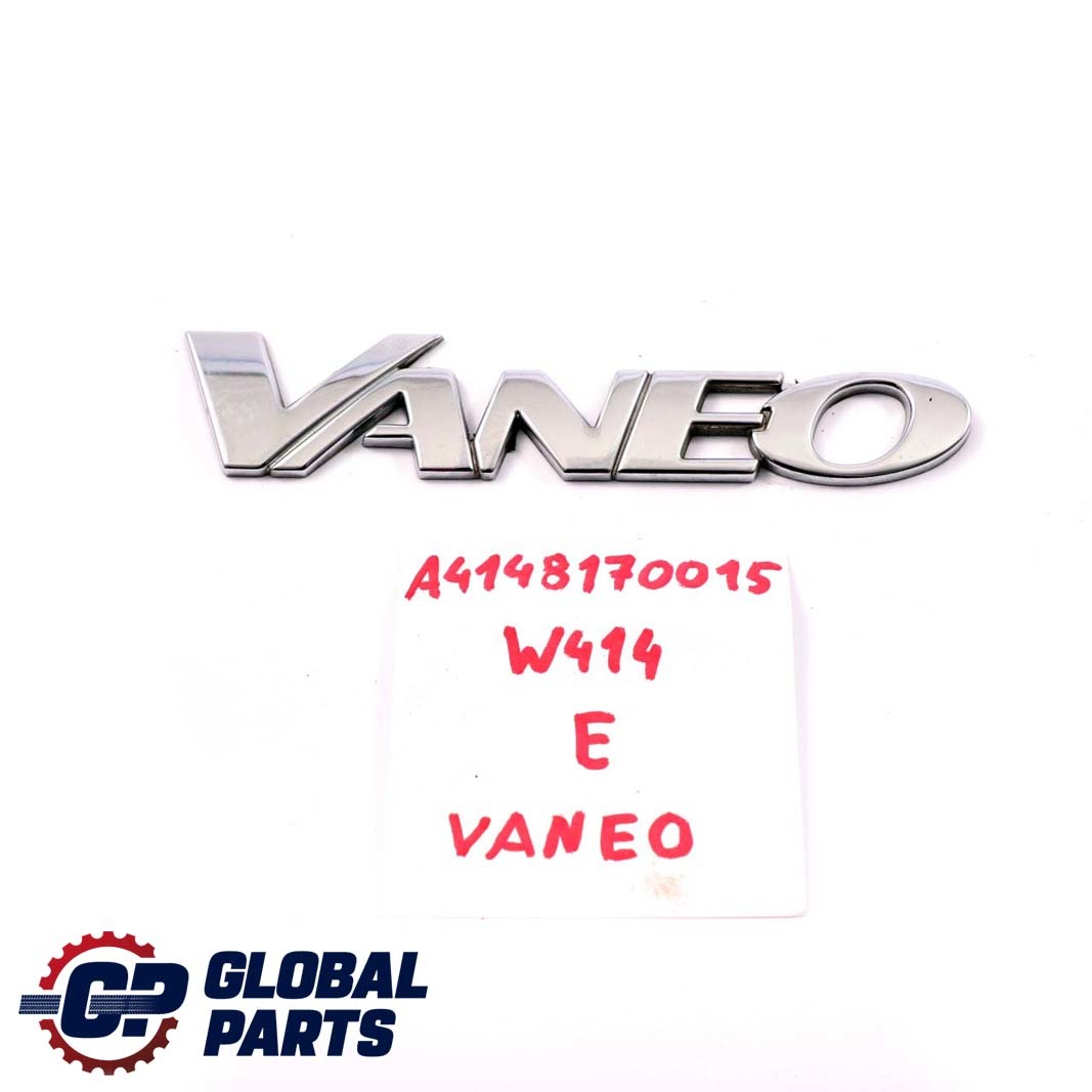 Mercedes-Benz Vaneo W414 Emblem Hinten Schriftzug Logo