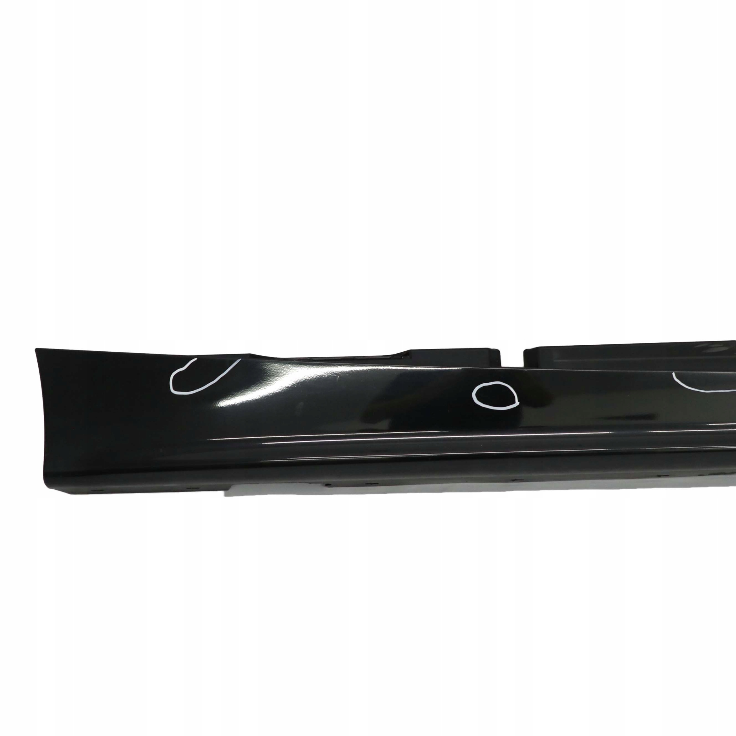 BMW 1 E87 2 Sill Strip Side Skirt Right O/S Black Sapphire Metallic - 475