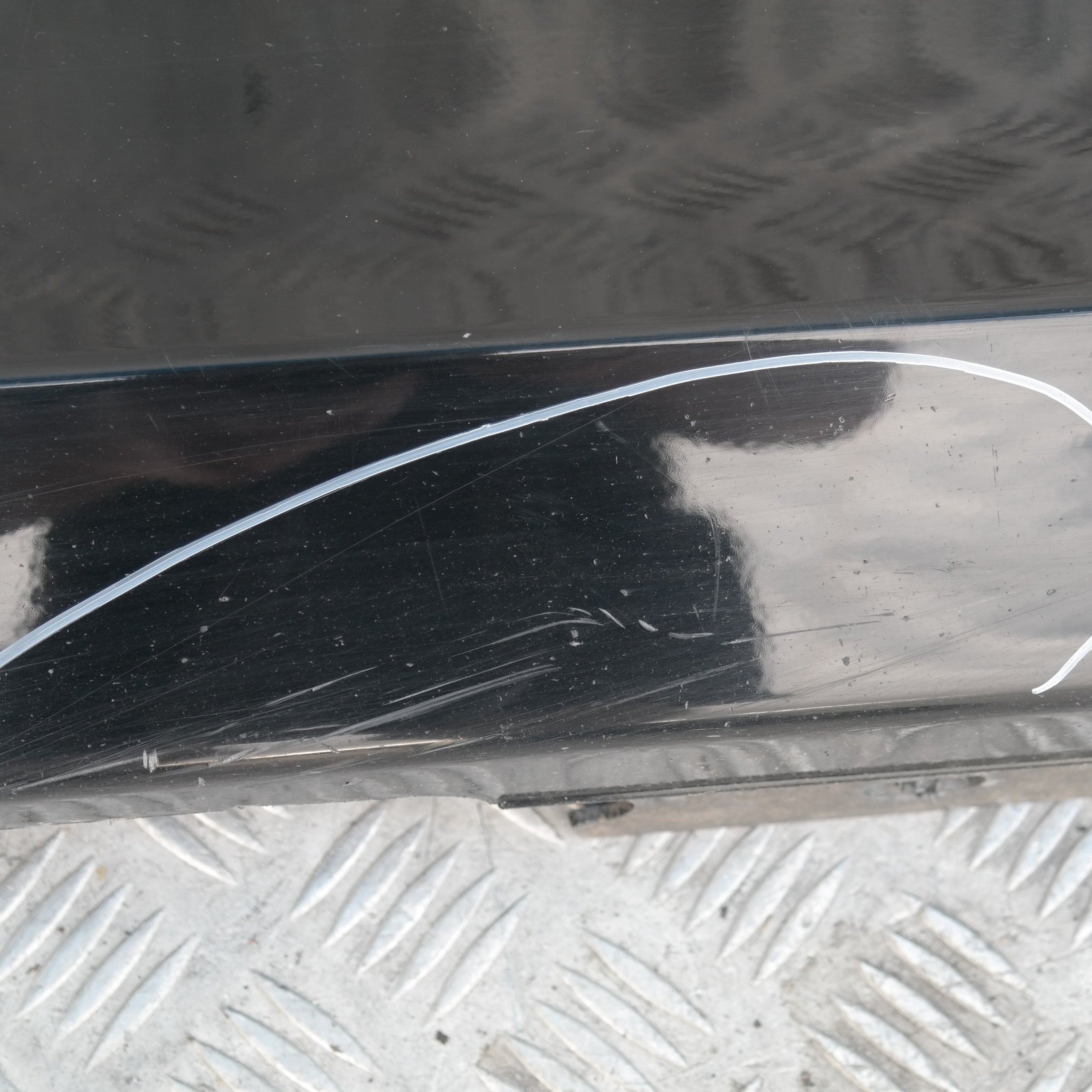 BMW 1 SERIES 4 E87 LCI E87N Sill Strip Side Skirt Right O/S Schwarz II Black 2