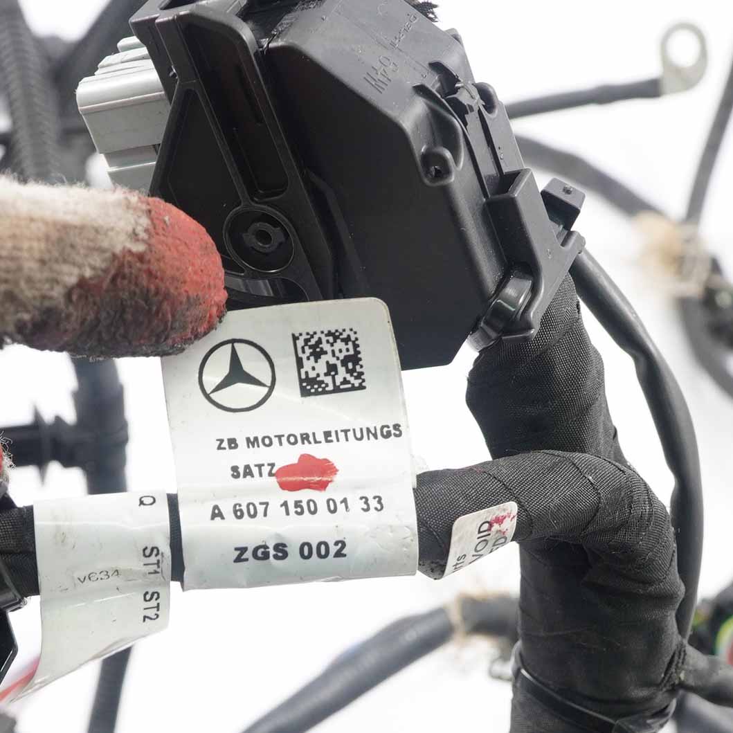  Mercedes W176 W246 Diesel OM607 Kabelbaum Motor Injektormodul A6071500133