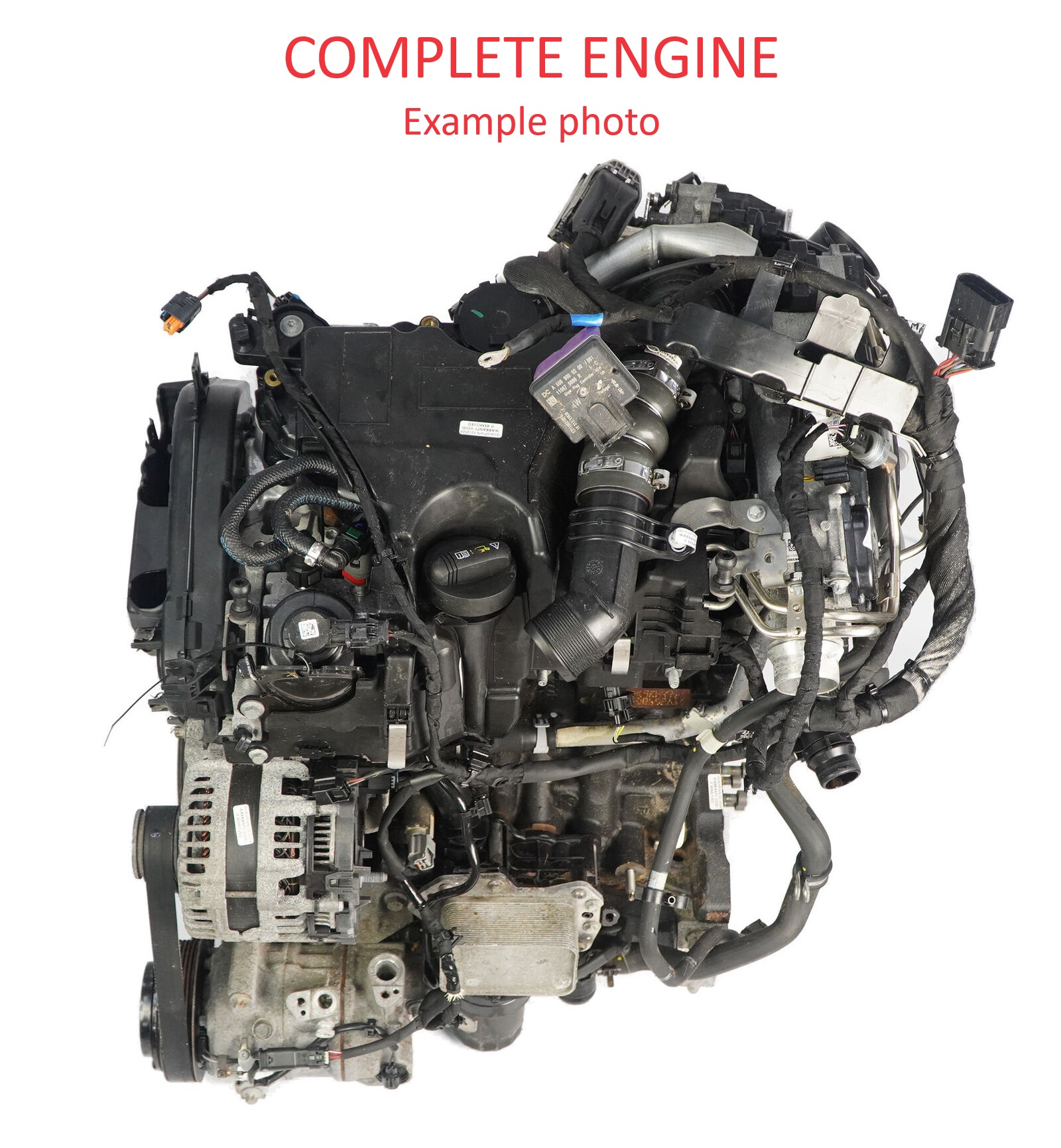 Mercedes C118 W177 W247 180 d Bare Engine 608915 608.915 116HP 39k, WARRANTY