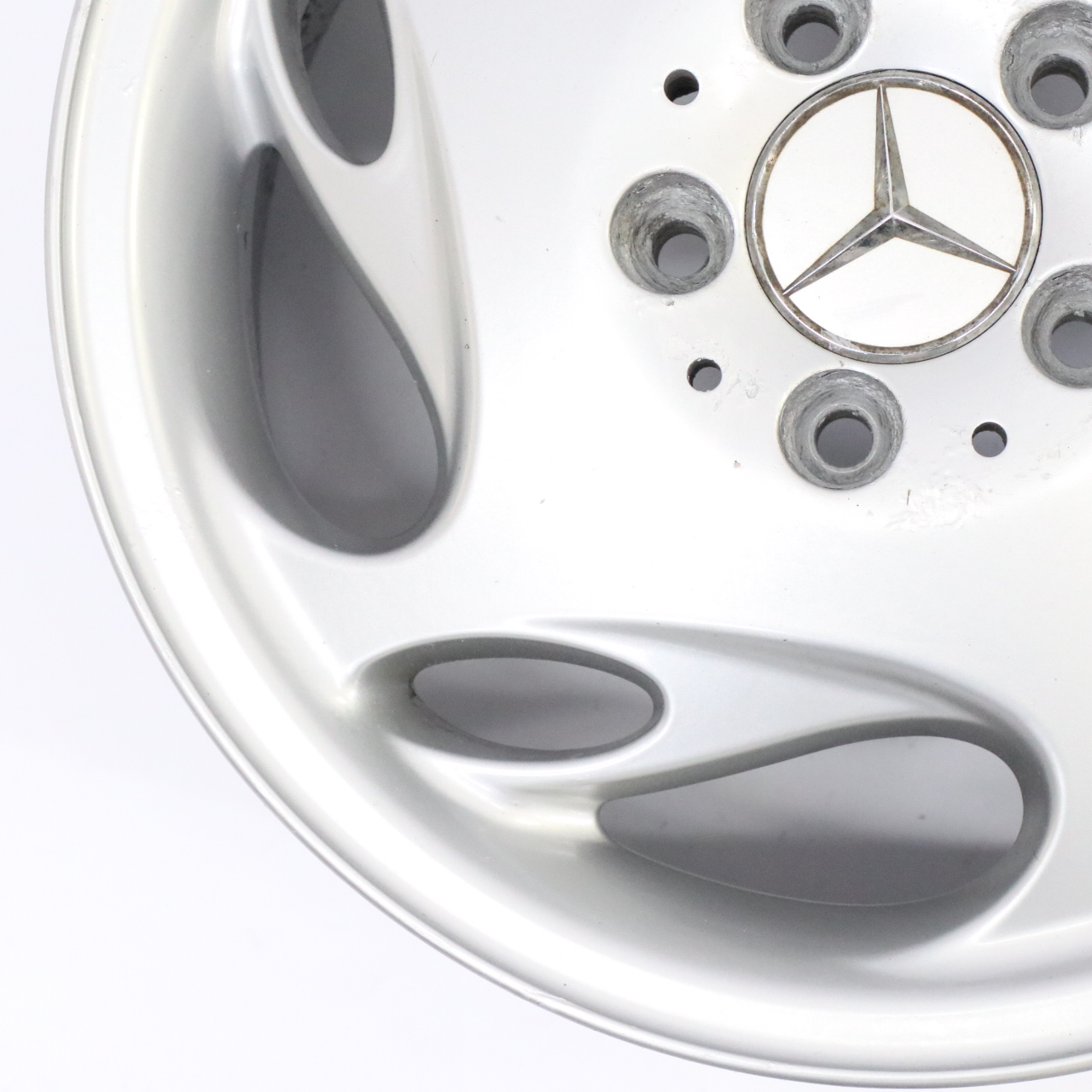 Mercedes Vito W638 Silberne Leicht metall felge 16" ET:55 7J A6384010102