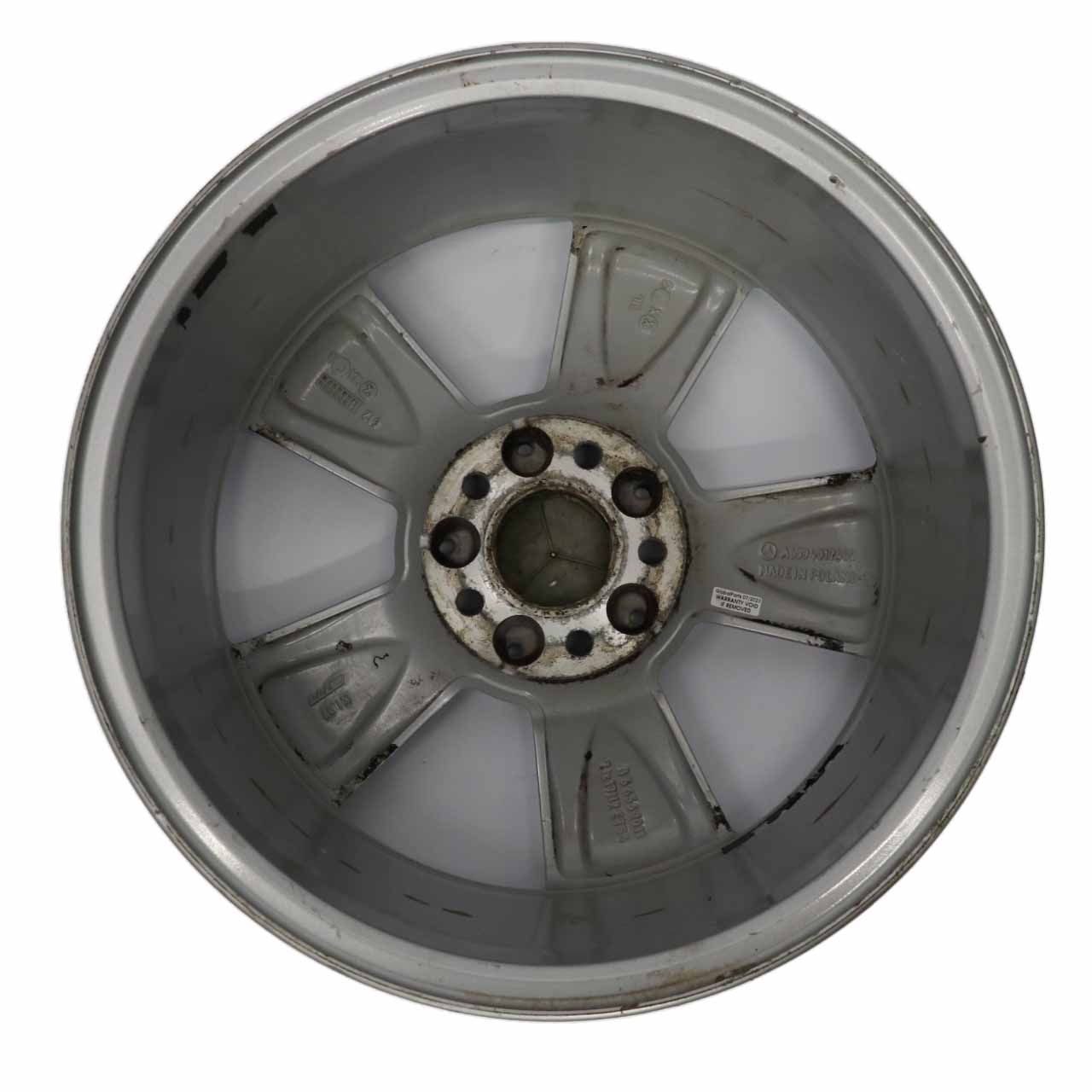 Felge Mercedes W639 Silber Leichtmetall 17" 7J ET:56 A6394012402