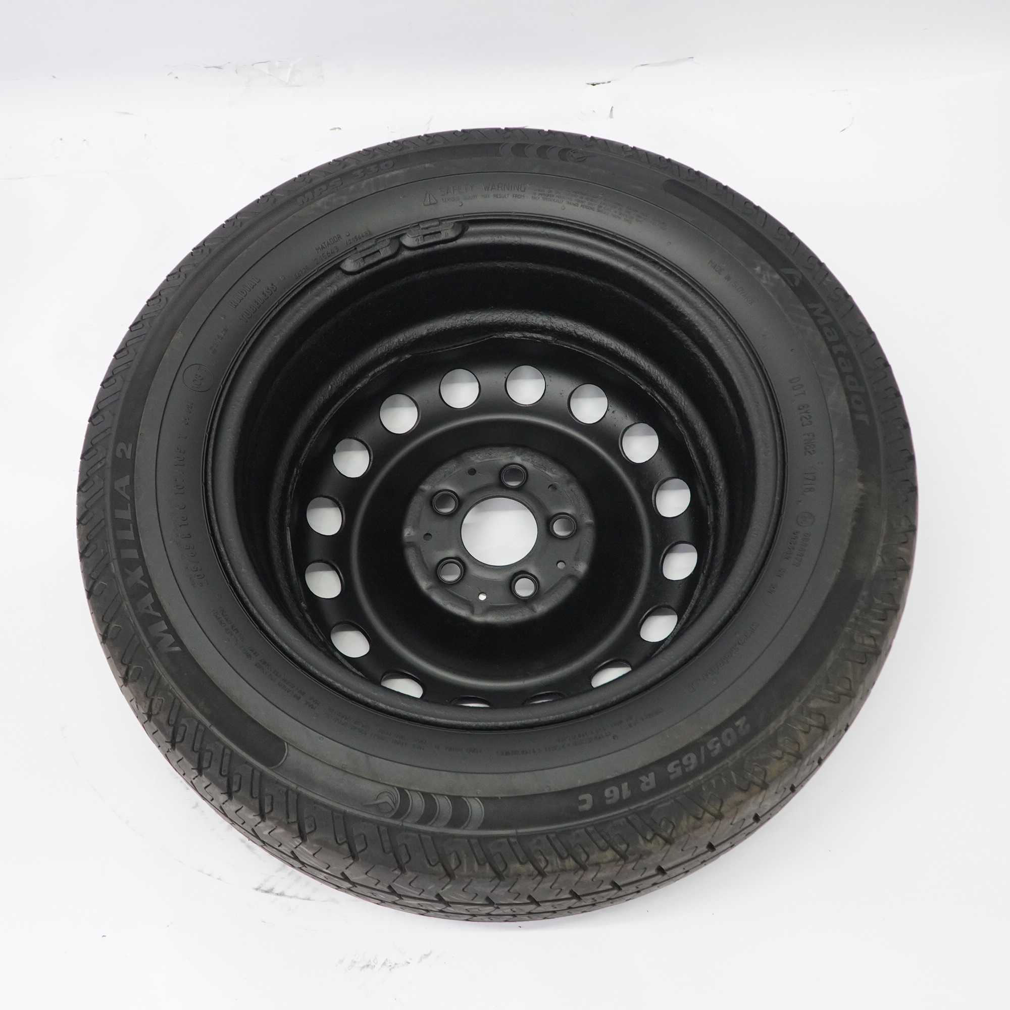 Mercedes W639 Stahlfelge mit Reifen 16" 6,5J ET:60 205/65 A6394013302