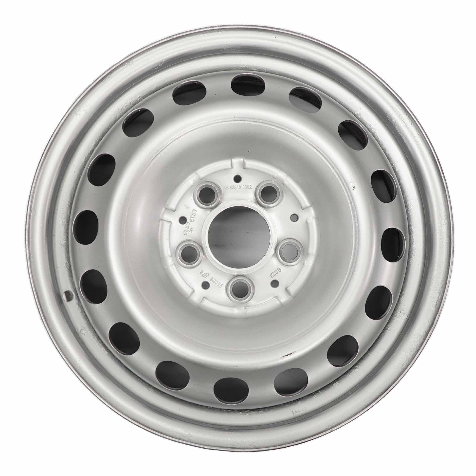 Mercedes Viano Vito W639 Silver Steel Rim Wheel 16" 6,5J ET:60 A6394013302