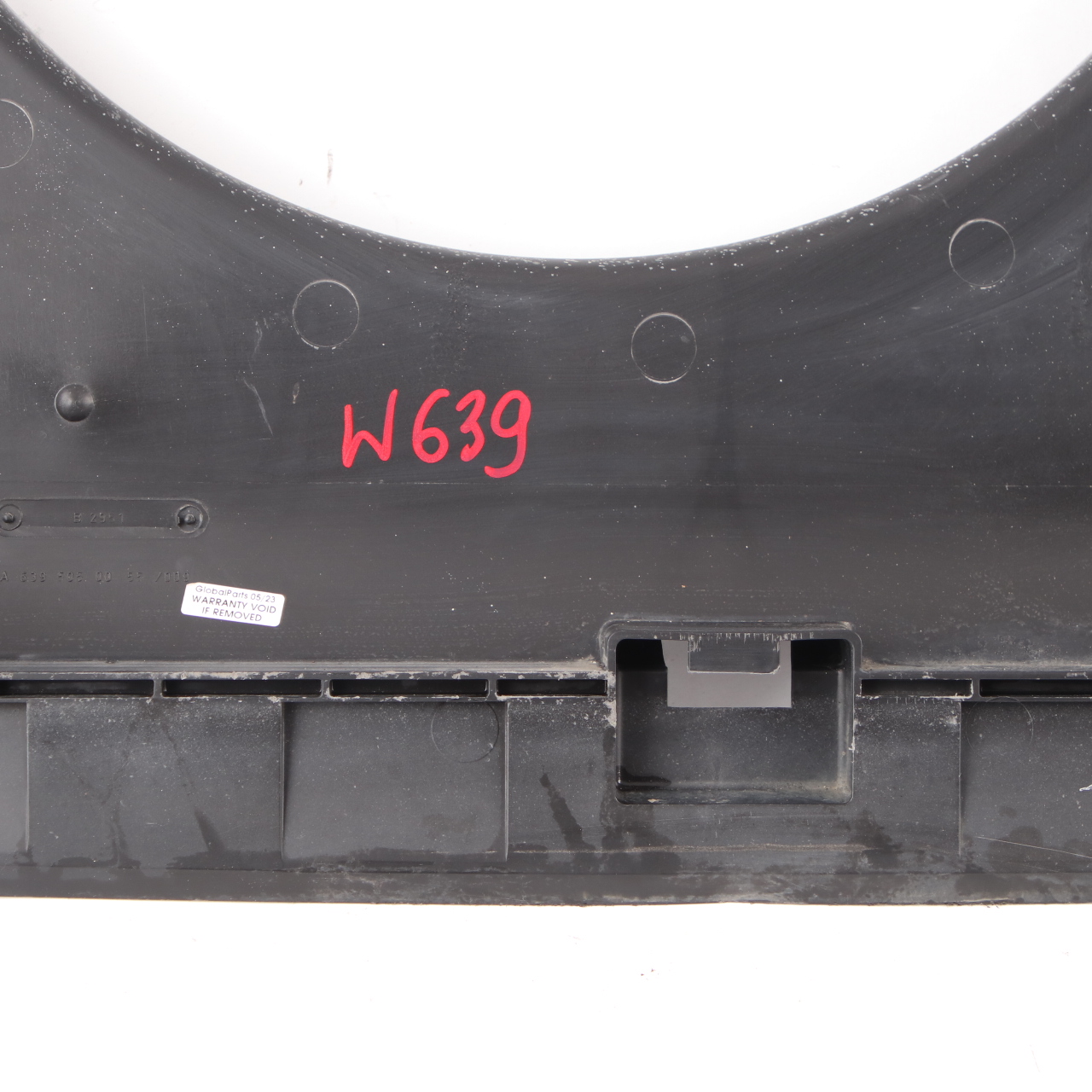 Mercedes Vito W639 OM646 Kühlung Kühler Lüfterhaube Abdeckung Rahmen A6395050055