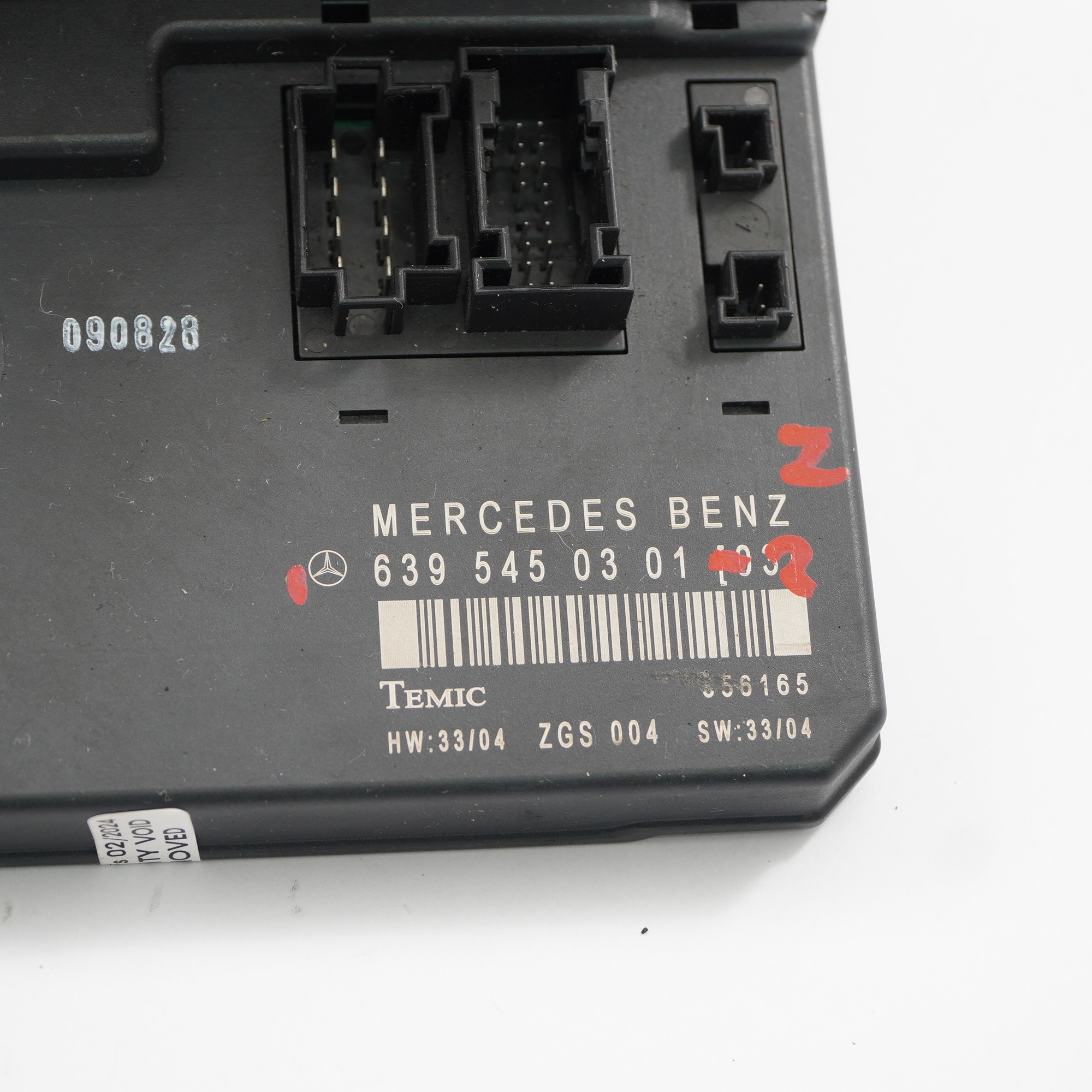 Mercedes W639 Sicherungs kasten Relais elektrisches Modul SAM A6395450301