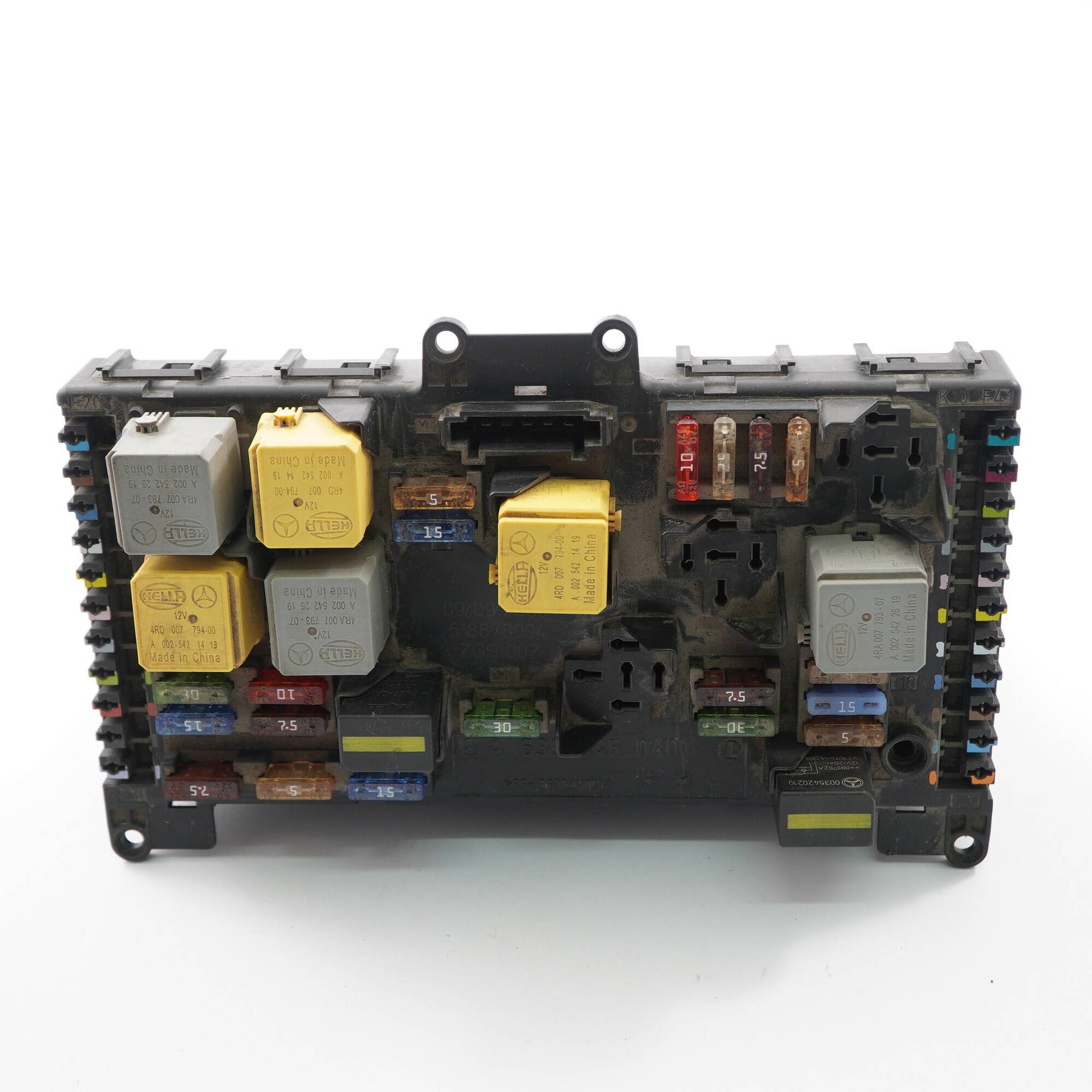 Mercedes W639 Sicherungs kasten Relais elektrisches Modul SAM A6395450301