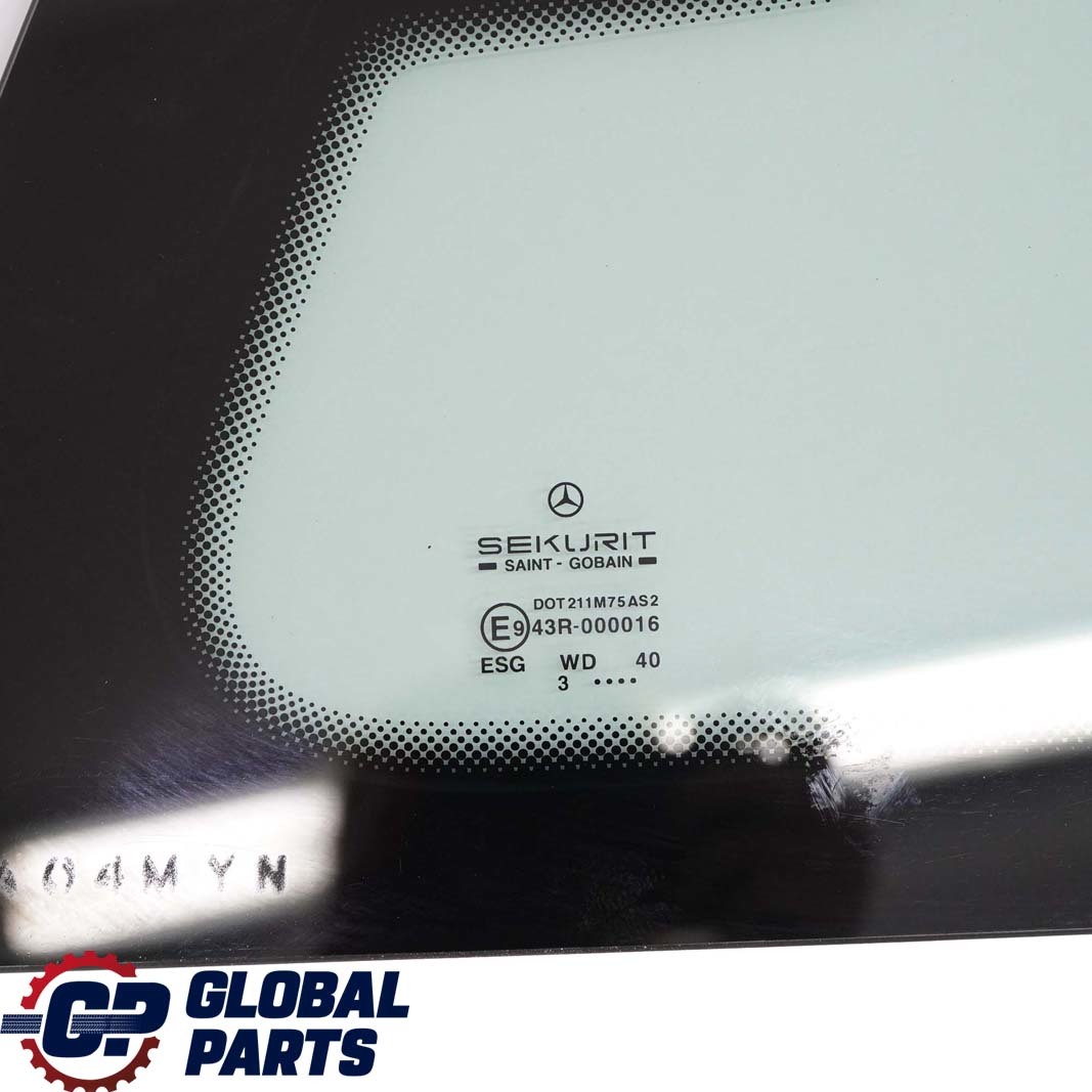 Mercedes-Benz Vito Viano W639 Rear Right O/S Quarter Side Window Glass AS2