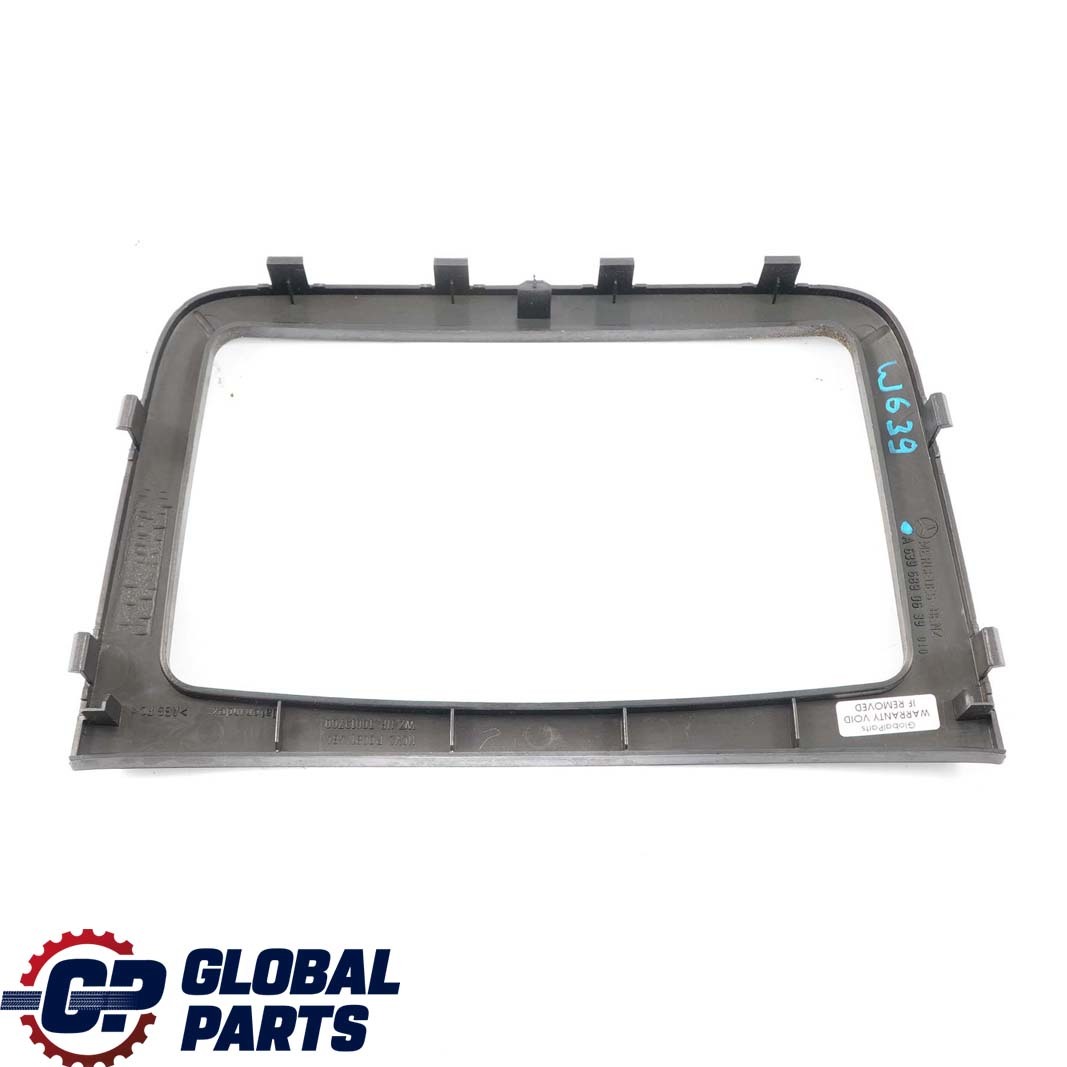 Mercedes-Benz Vito W639 Centre Console Dash Trim Frame Cover Radio A6396890639