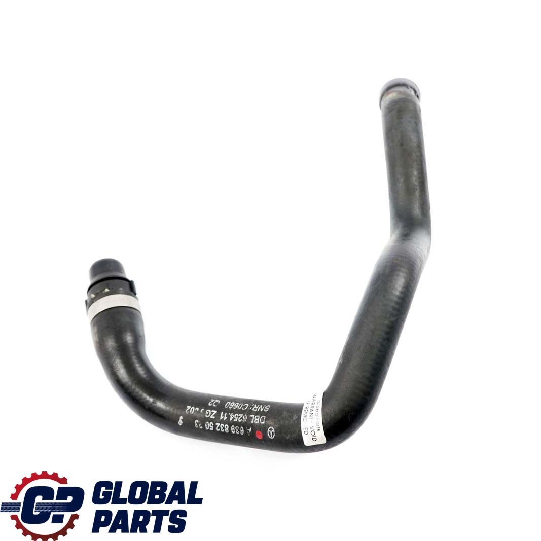 Mercedes-Benz Vito W639 Heat Exchanger Water Coolant Hose Pipe A6398325023