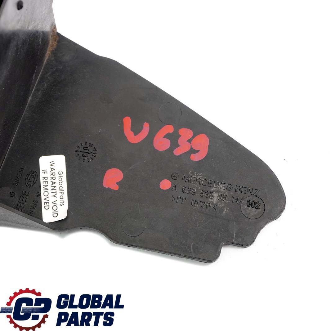 Mercedes-Benz Vito Viano W639 Front Bumper Right O/S Holder Bracket A6398850514