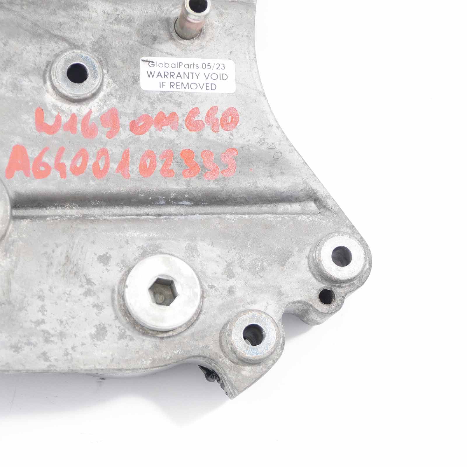 Halterung Abdeckung Mercedes W169 W245 Diesel OM640 Motorhalterung A6400102035