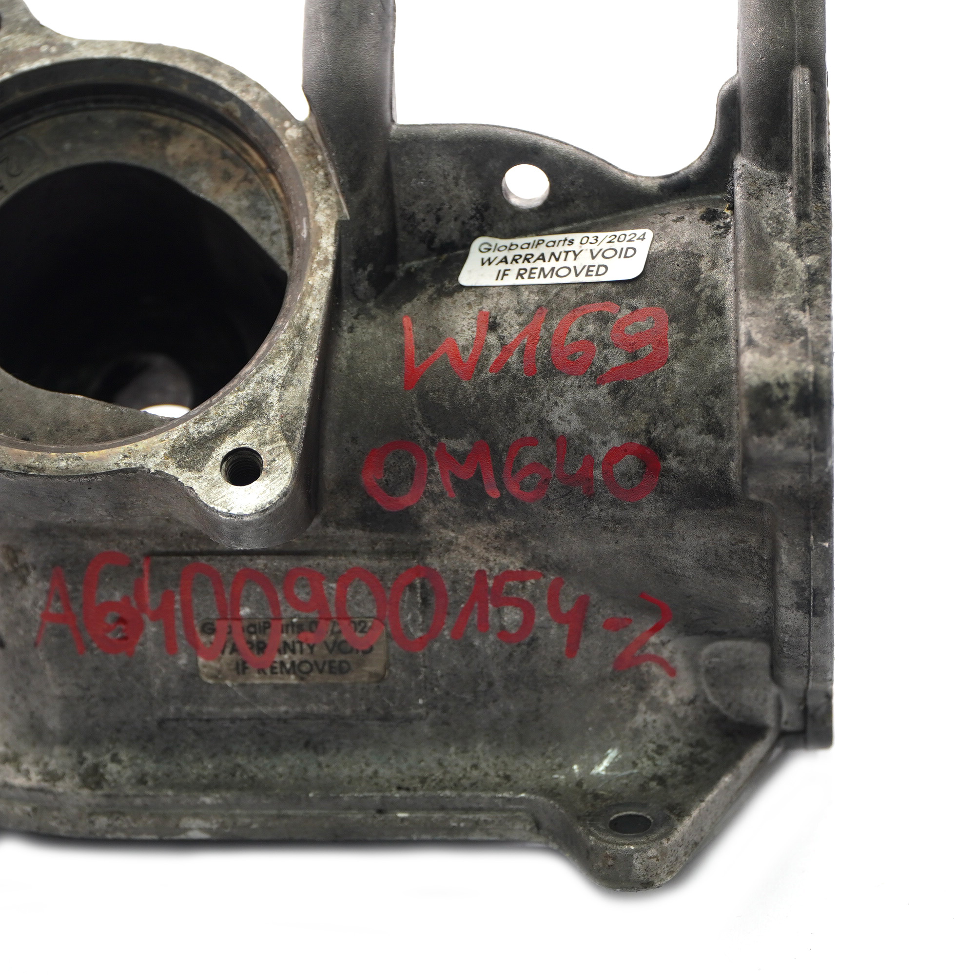 Mixing Chamber Mercedes W169 W245 OM640 Diesel EGR Valve Housing  A6400900154