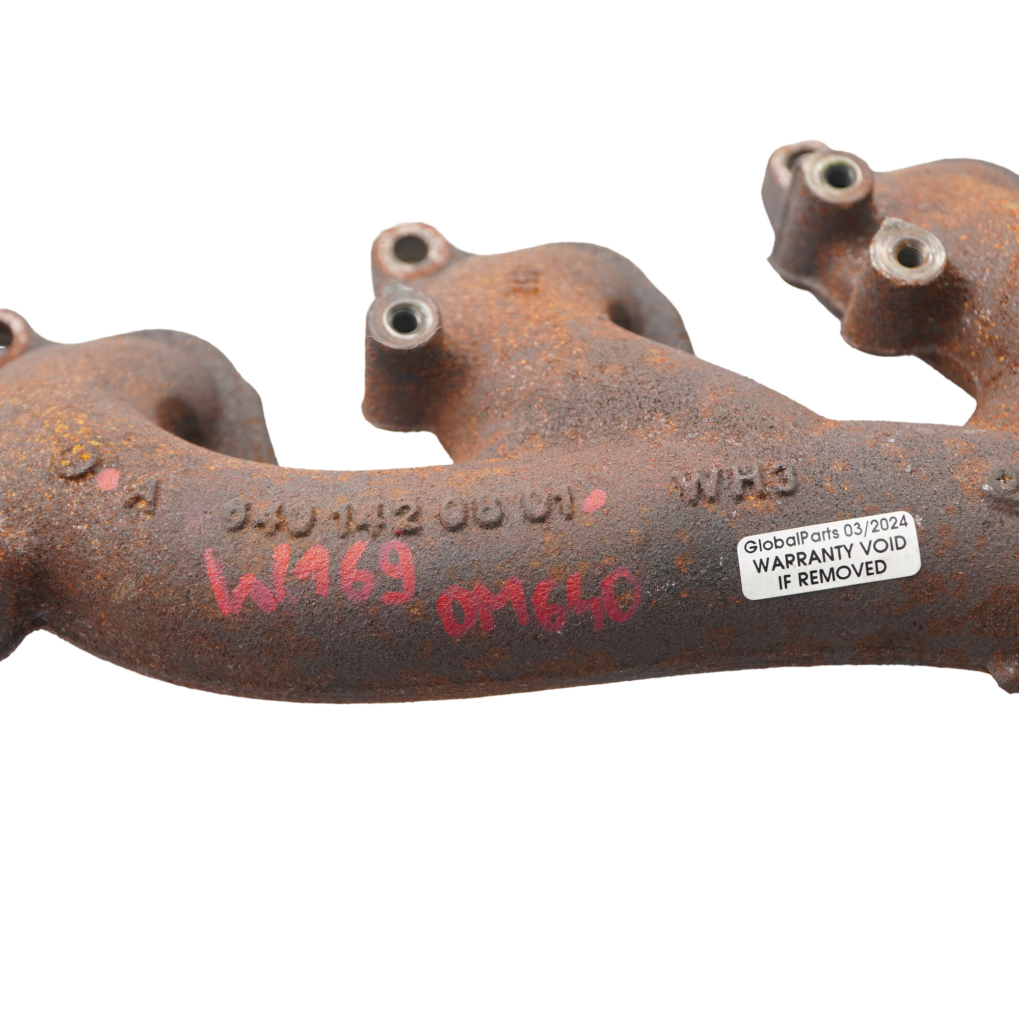 Mercedes W169 W245 OM640 Diesel Engine Exhaust Manifold A6401420801