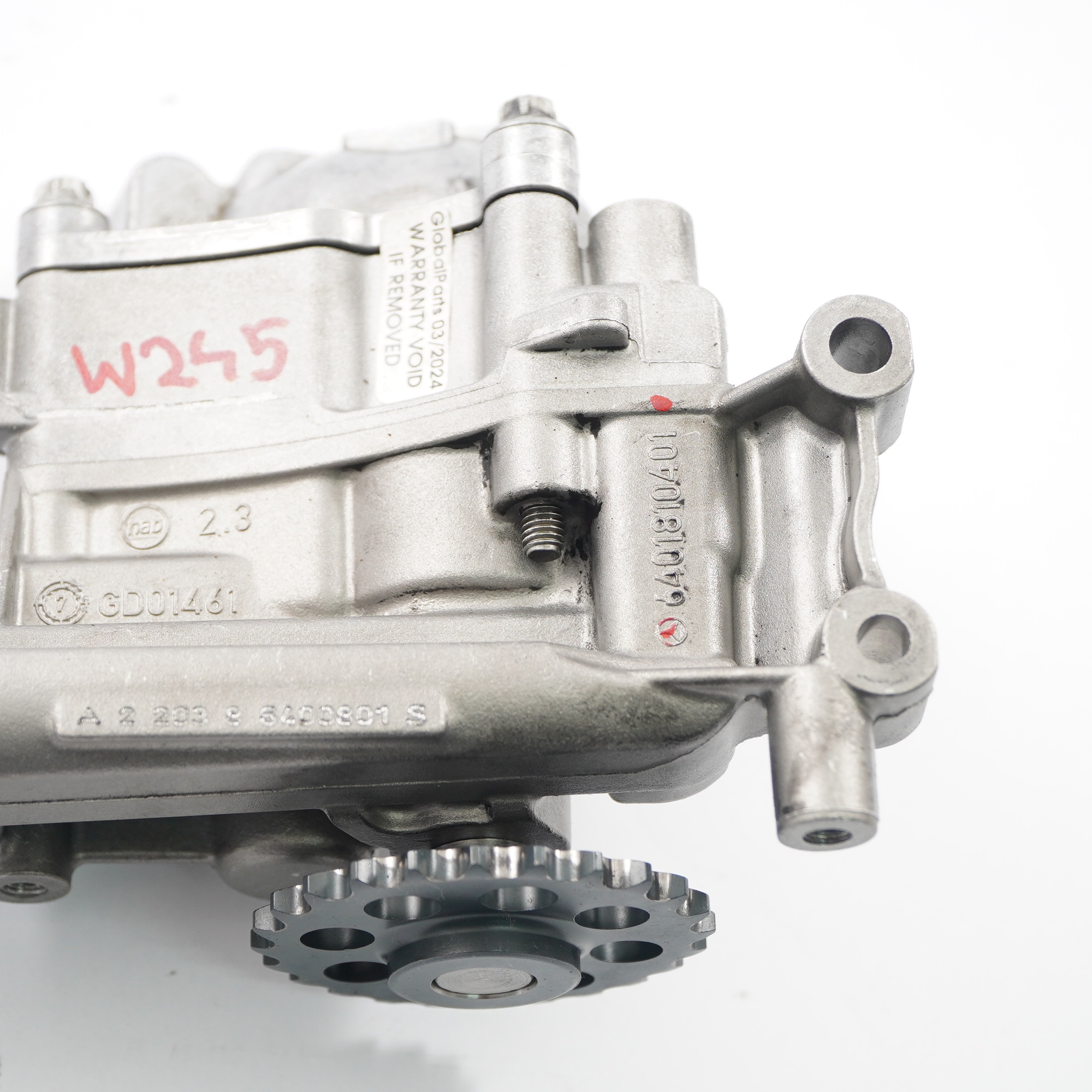 Ölpumpe Mercedes W245 OM640 Motor Motorschmier Einheit A6401810401