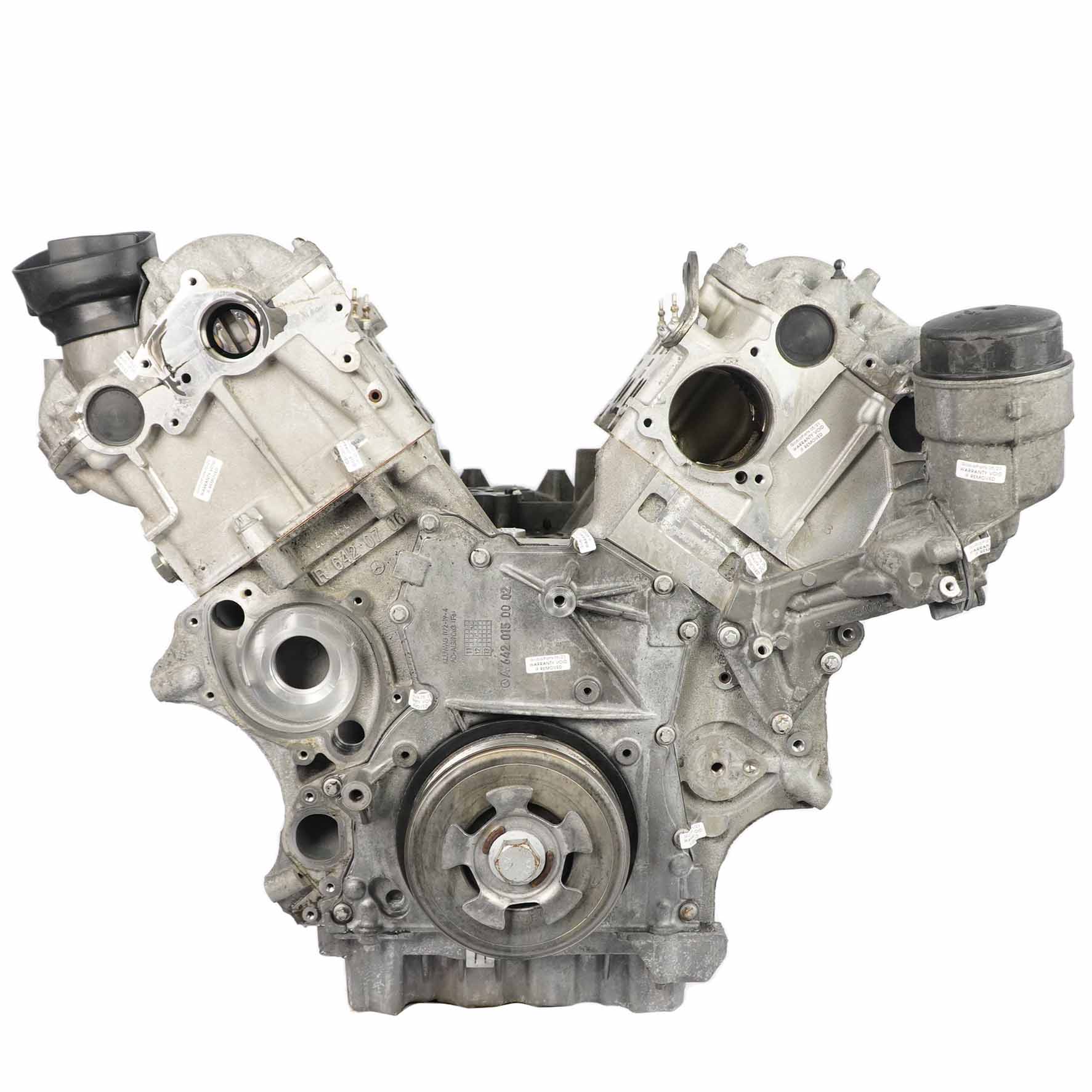 Engine 642852 Mercedes W212 C218 E 350 CDI Bare Engine 642.852 OM642 WARRANTY