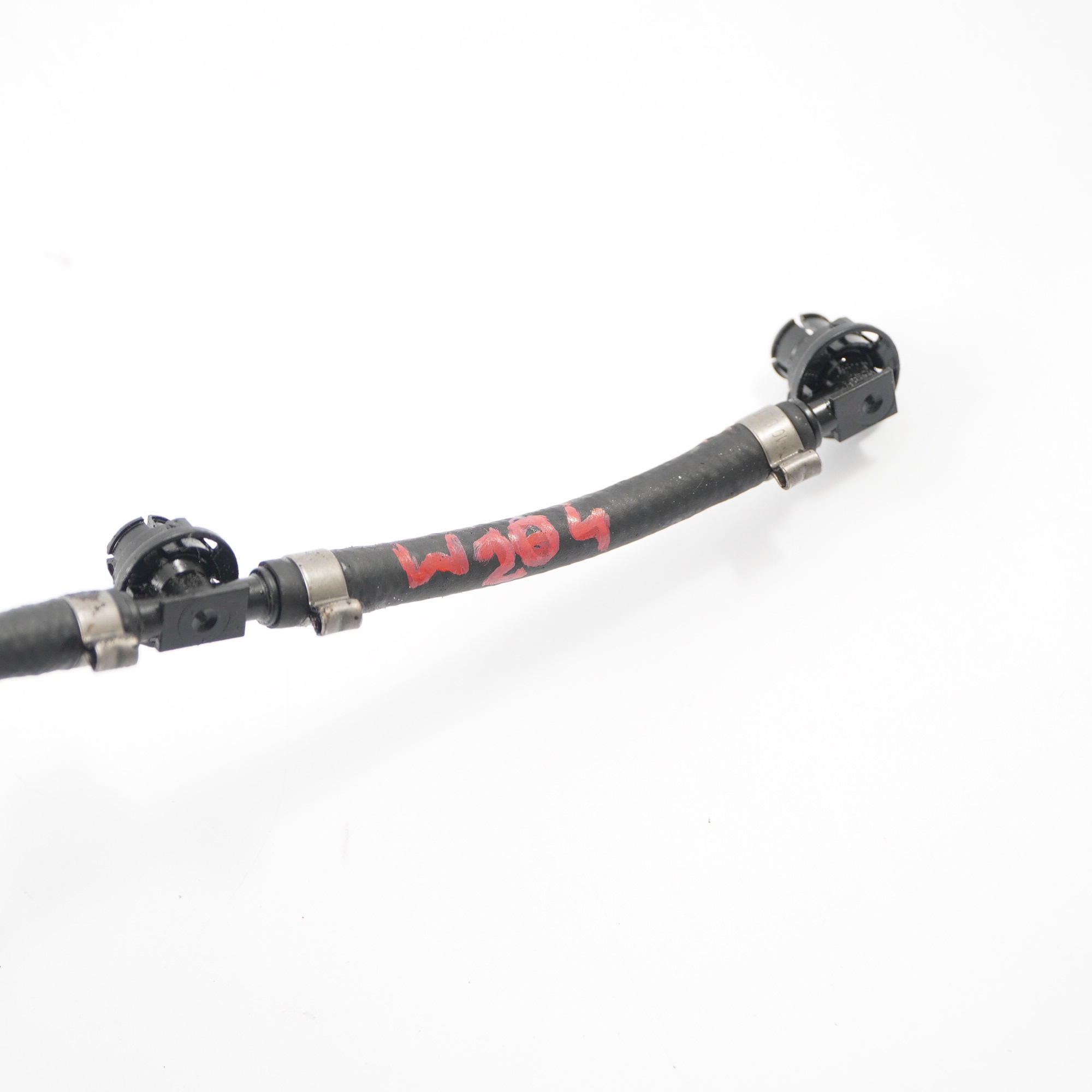 Mercedes W204 Diesel OM642 Fuel Return Leak Line With Bracket A6420780341