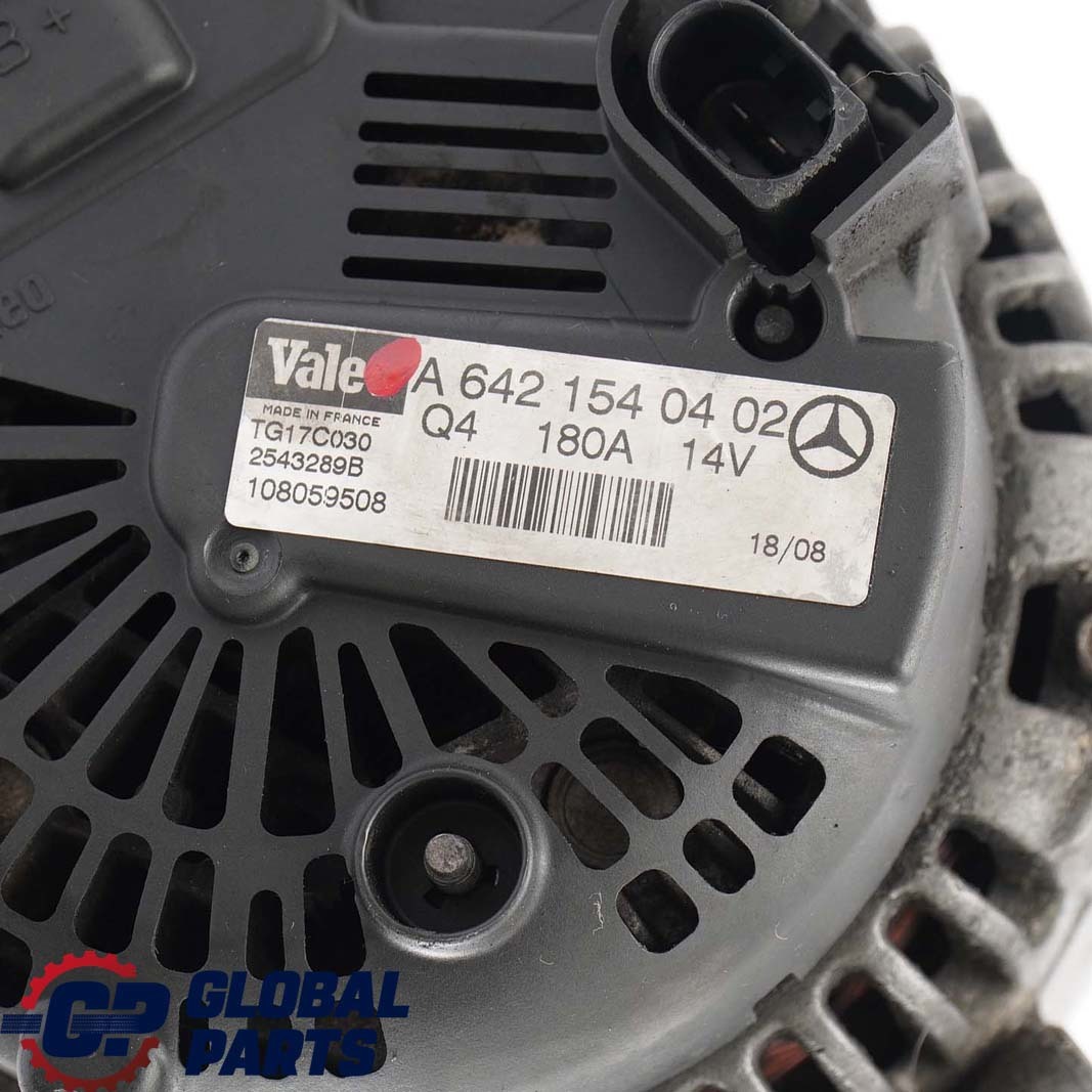 Mercedes-Benz C E M W164 W204 W211 OM642 Alternator Generator A6421540402