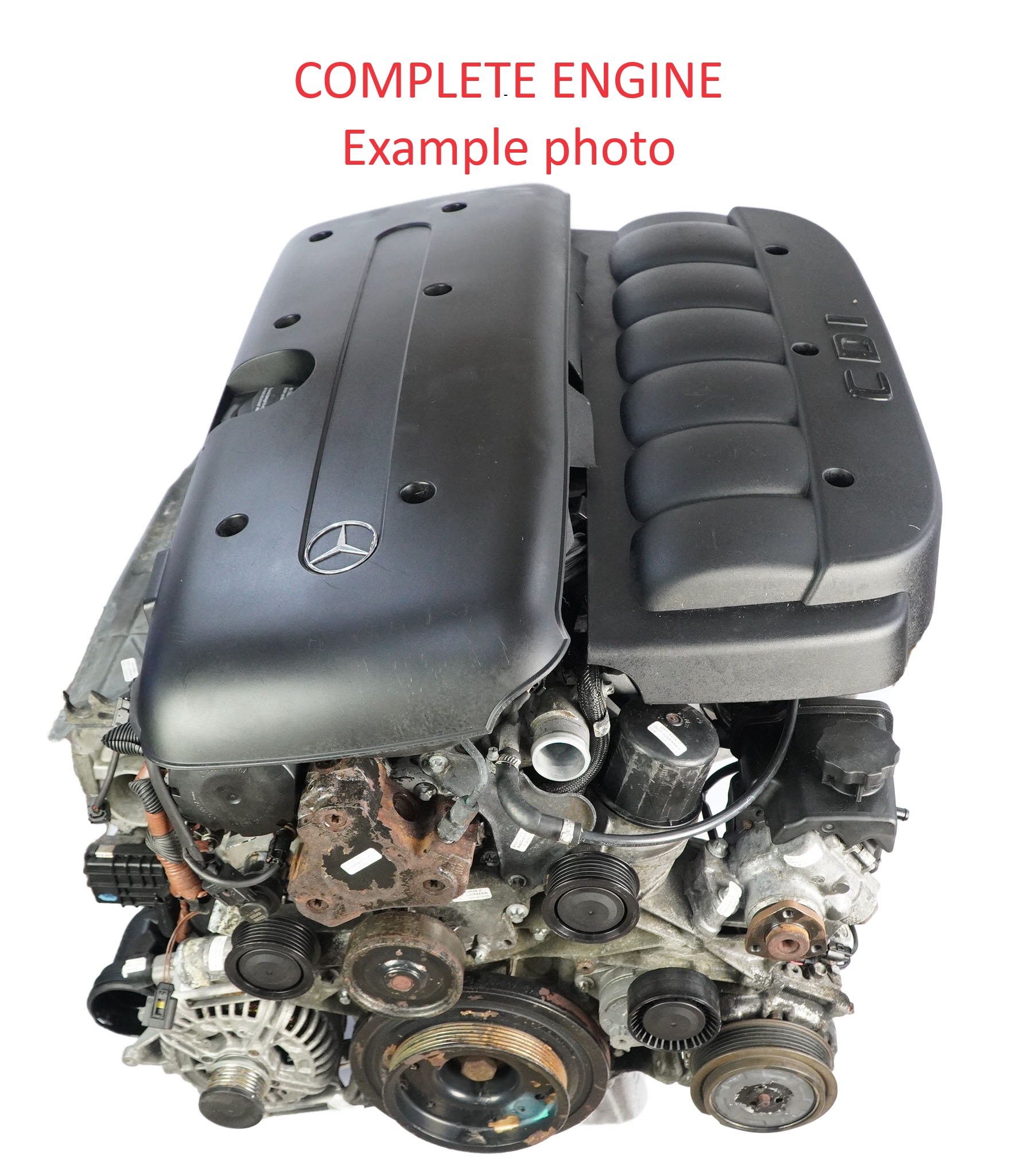 Mercedes W211 3.2 320 CDI 204HP Bare Engine 648.961 648961 99k miles, WARRANTY