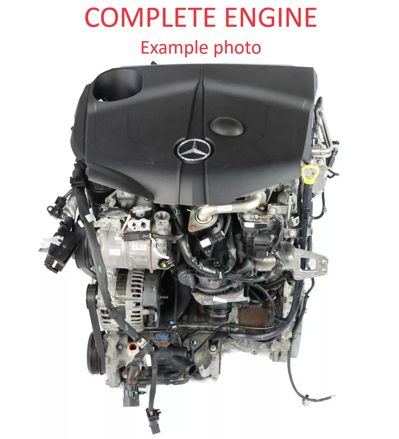 Mercedes C117 X156 W176 200 220 CDI 4MATIC Bare Engine 651930 651.930 WARRANTY