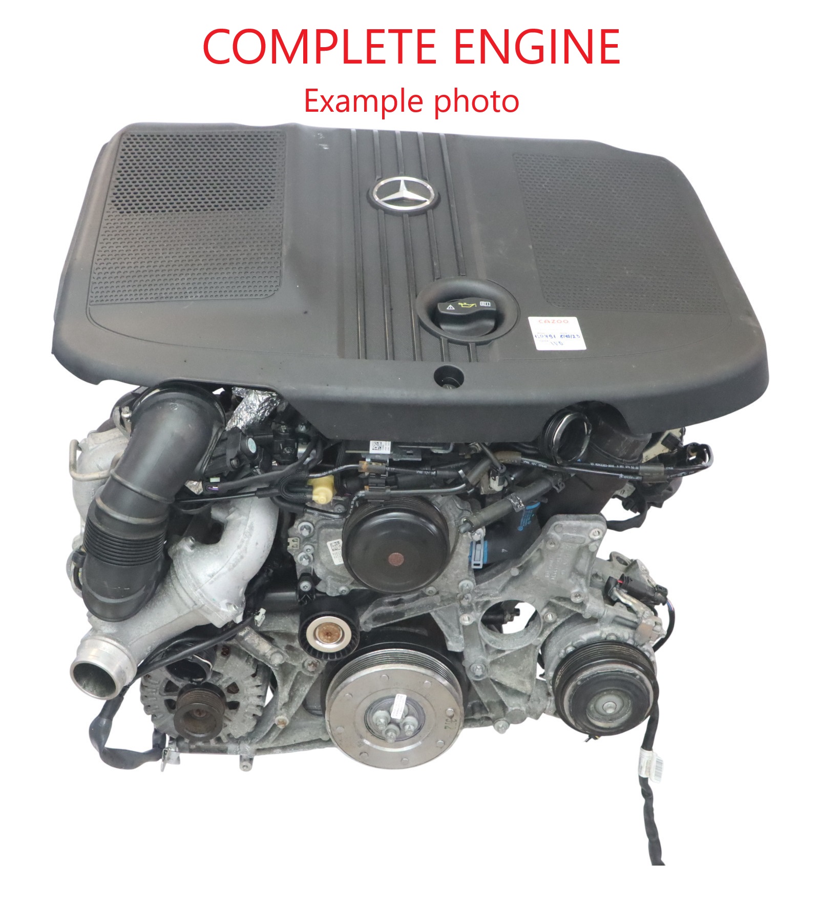 Mercedes W166 ML 250 Bare Engine 651960 651.960 4Matic 53k, WARRANTY