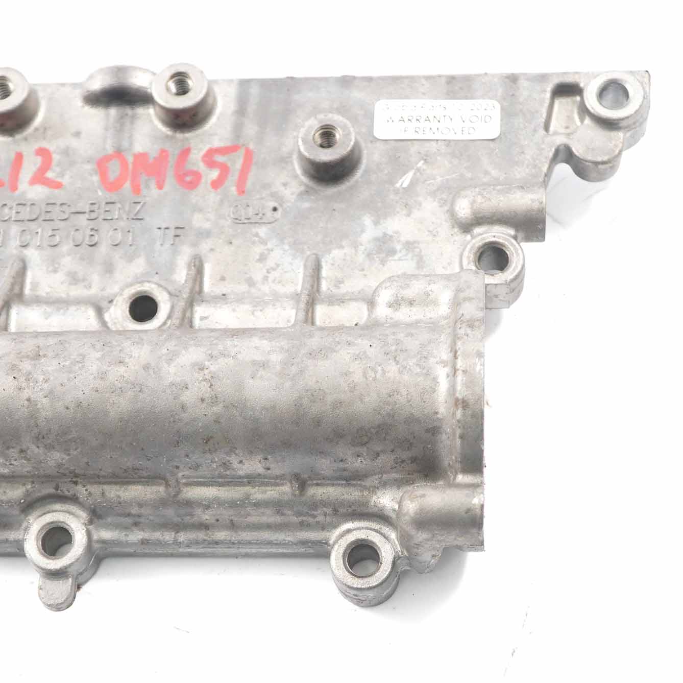 Mercedes W212 Diesel OM651 Engine Cover Head End Panel A6510150601