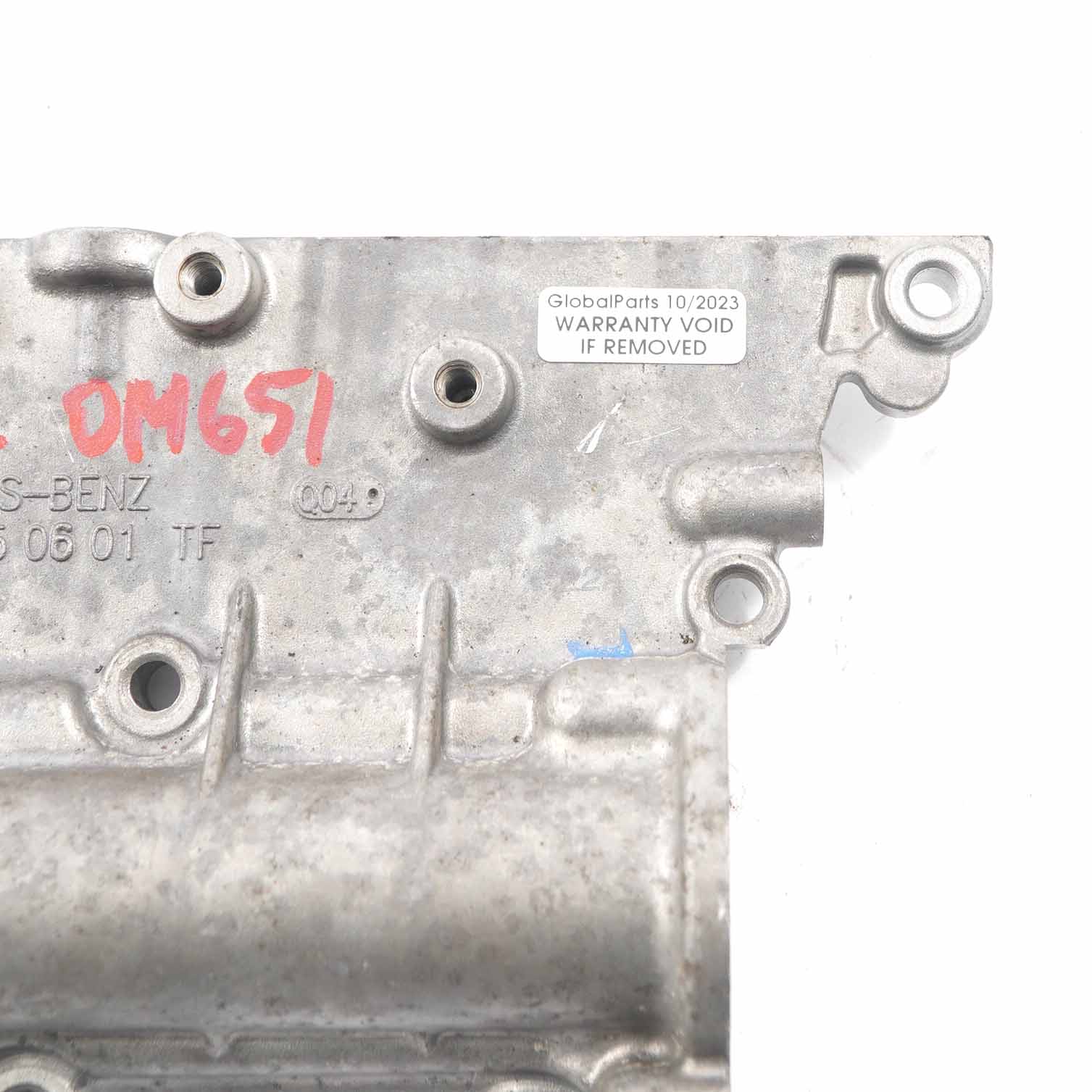 Mercedes W212 Diesel OM651 Engine Cover Head End Panel A6510150601