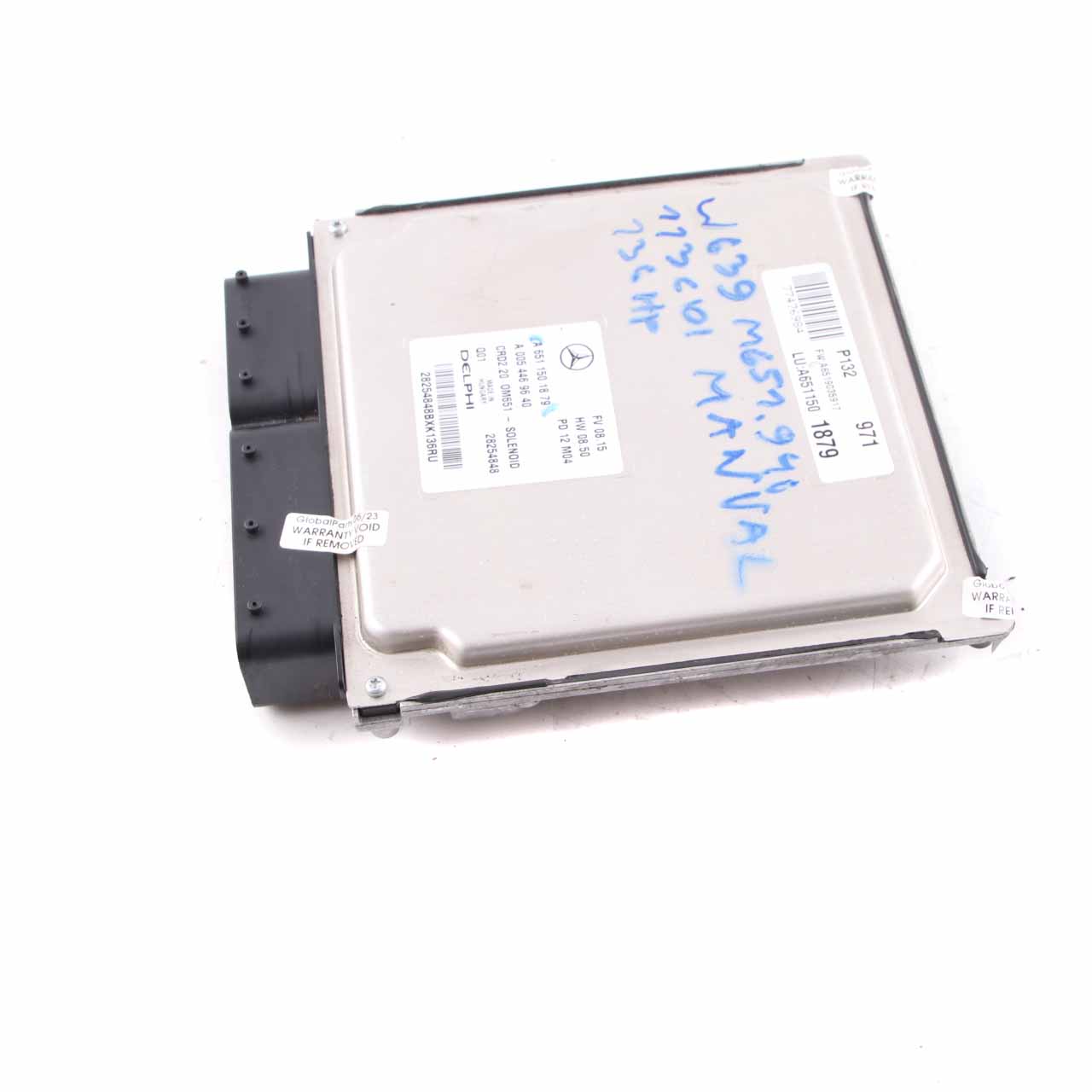 Mercedes W639 OM651.940 113 CDI 136HP Motoreinheit Modul ECU A6511501879 Manual