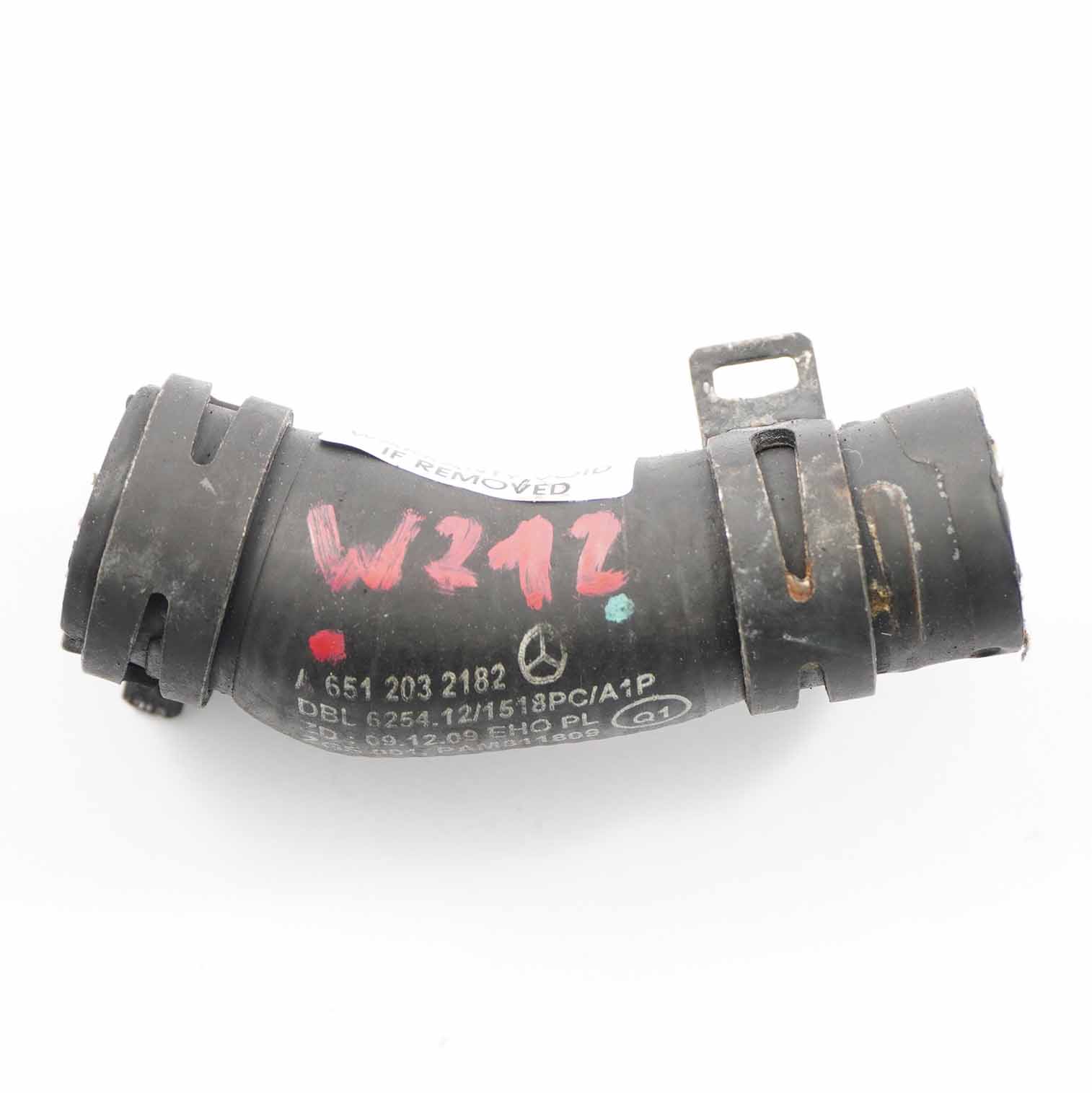 Water Hose Mercedes W204 W212 Cooling Coolant Pipe Line A6512032182