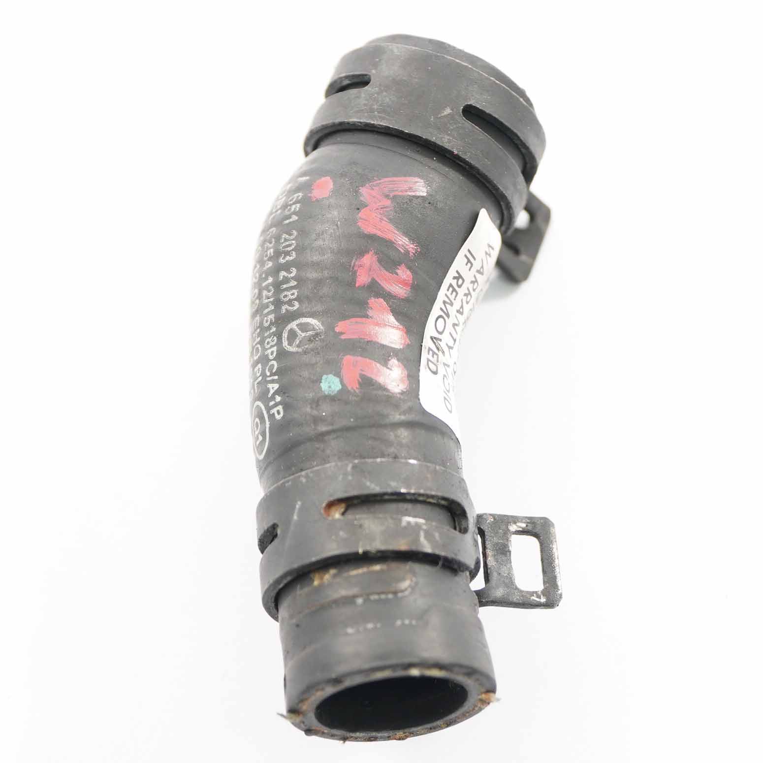 Water Hose Mercedes W204 W212 Cooling Coolant Pipe Line A6512032182