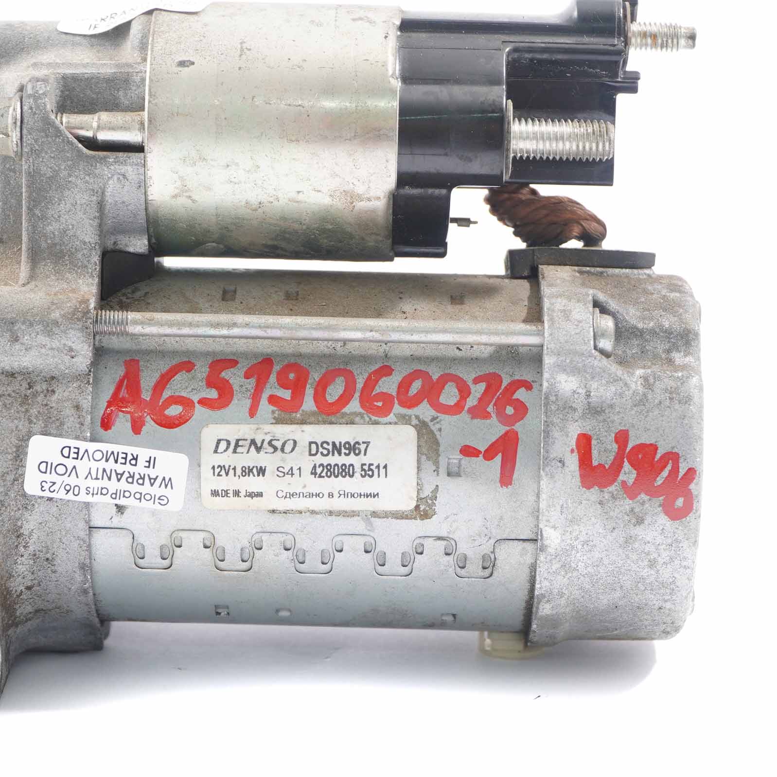 Anlasser Mercedes W204 W212 W639 OM651 Diesel motor Denso DSN967