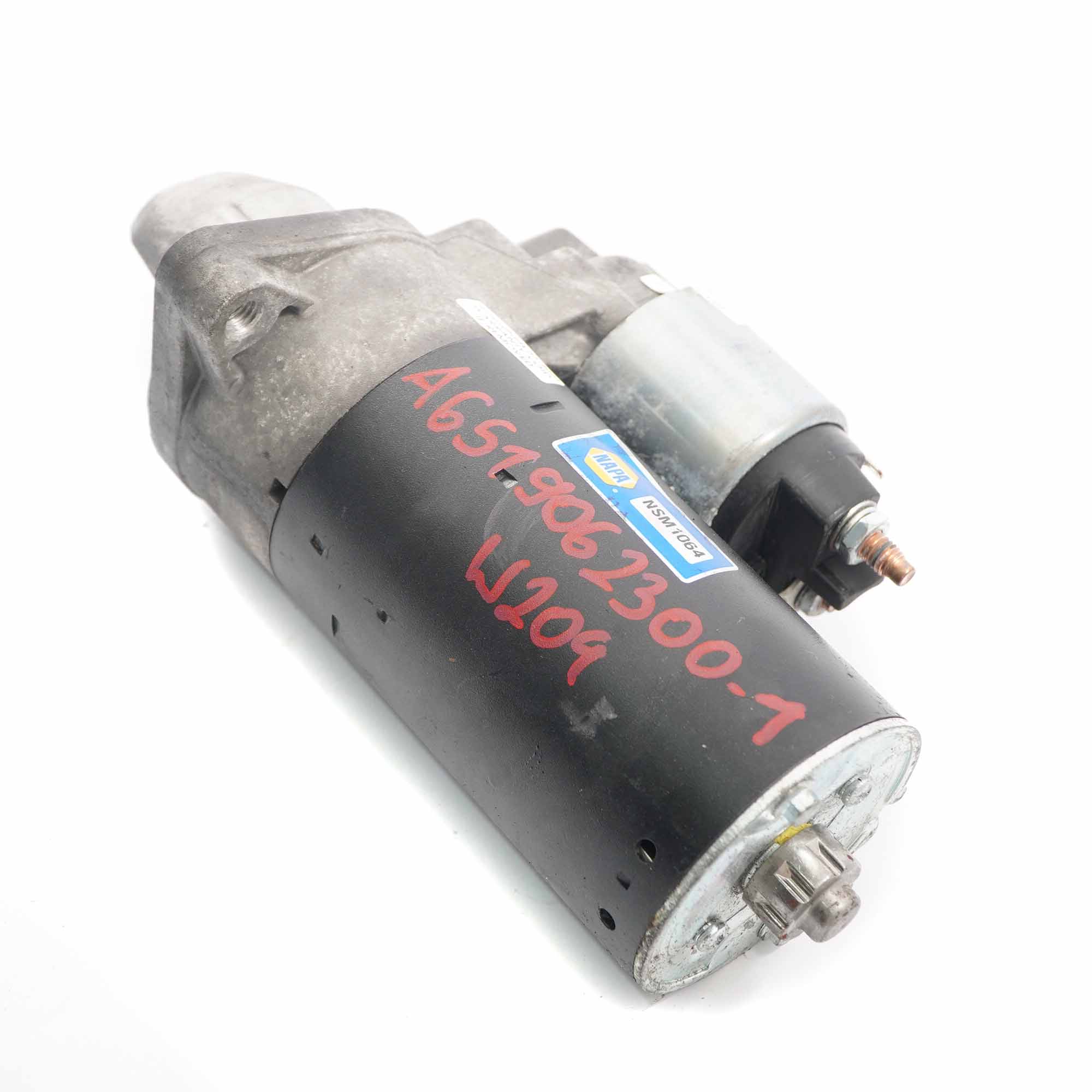 Mercedes W204 W212 Anlasser Diesel Motor OM651 NAPA A6519062300