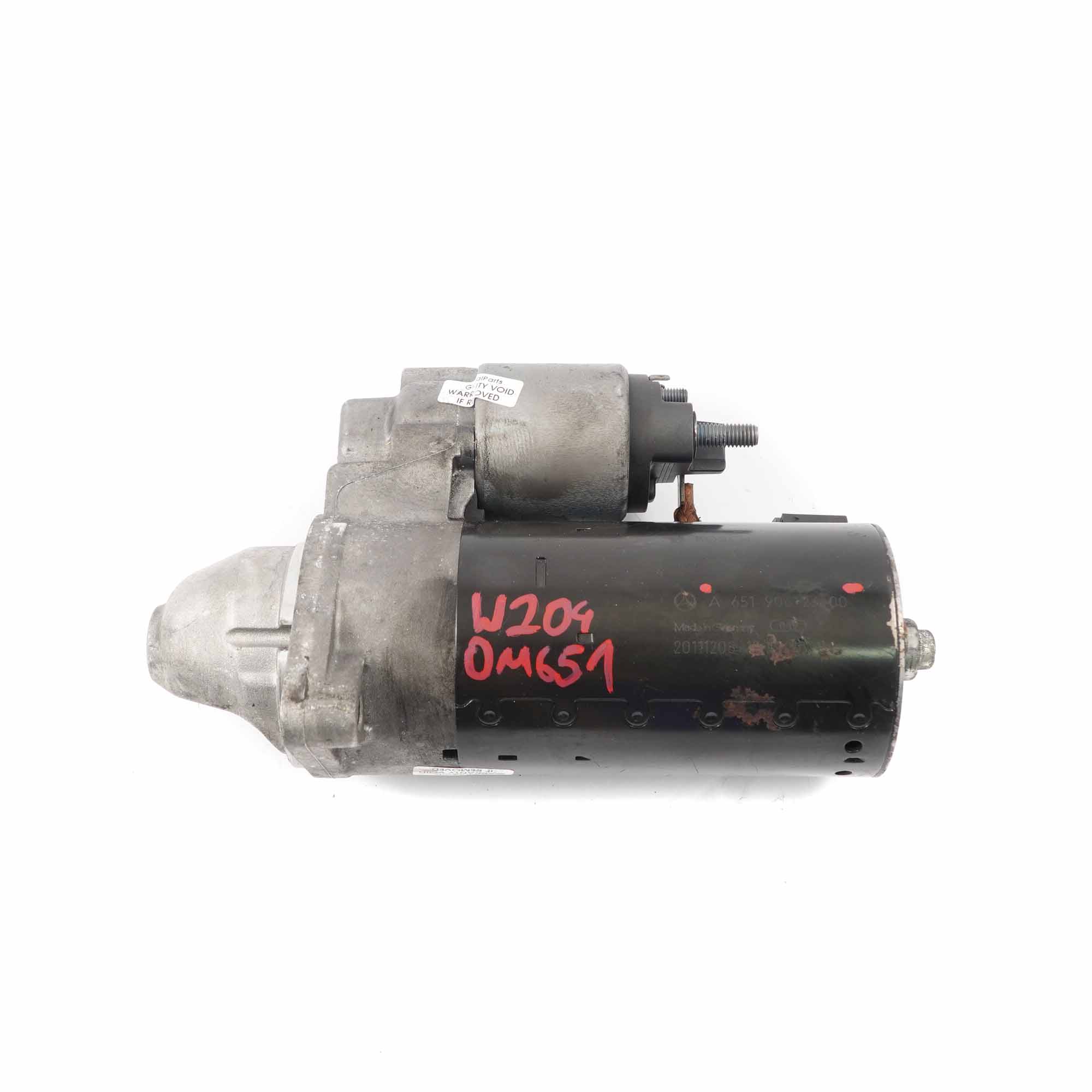 Mercedes W204 W212 Anlasser Diesel Motor OM651 A6519062300