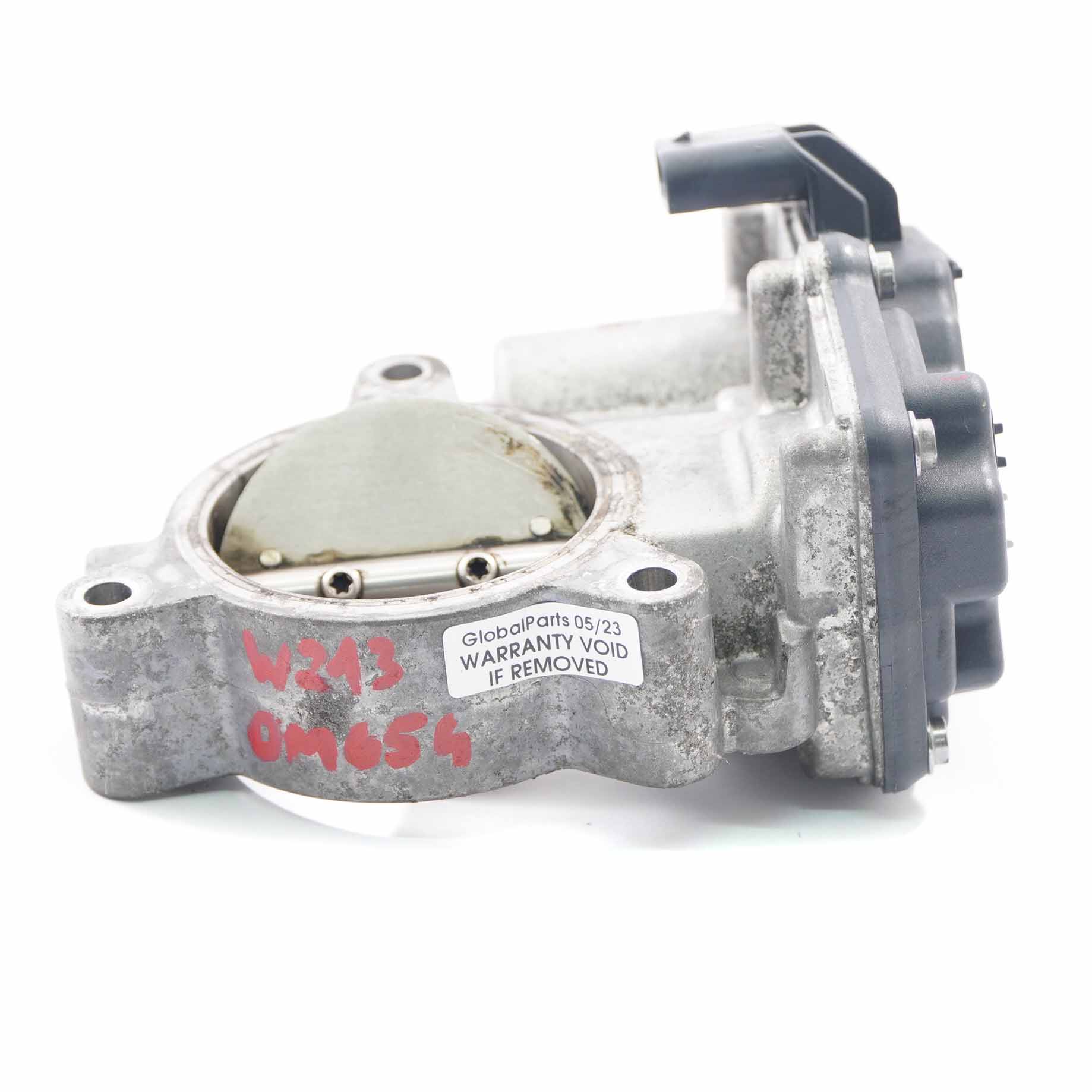 Mercedes W213 Diesel motor Drossel klappen gehäuse Ventil klappe A6540900070