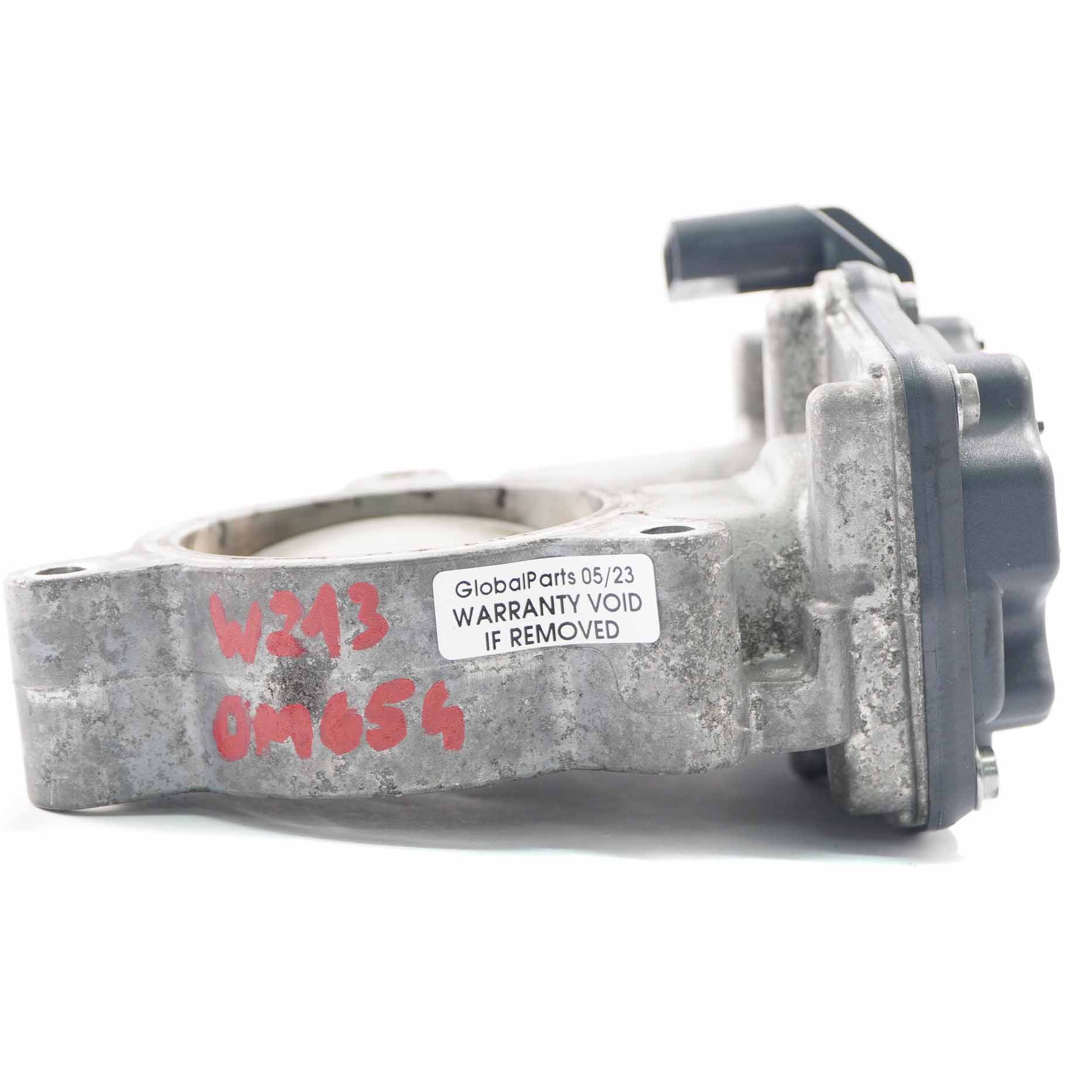 Mercedes W213 Diesel motor Drossel klappen gehäuse Ventil klappe A6540900070