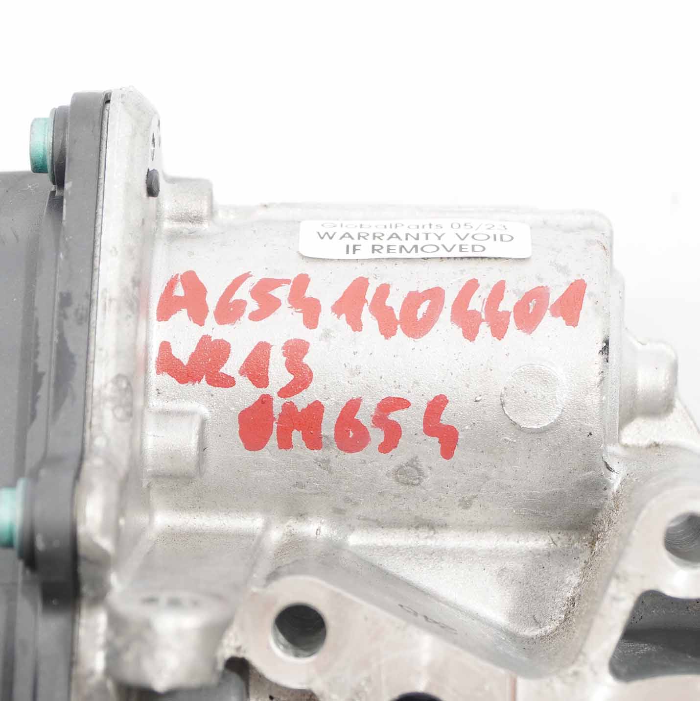 Mercedes W213 Diesel OM654 EGR Valve Exhaust Recirculation Cooler A6541404401