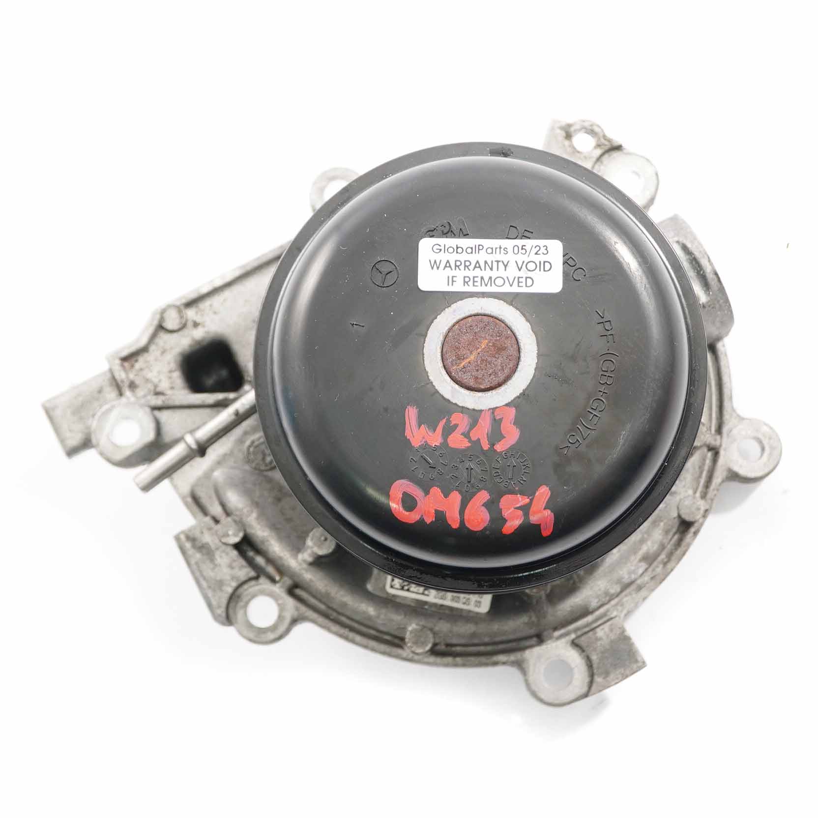 Mercedes W213 OM654 Diesel motor Wasser pumpe Kühlmittel Einheit A6542010010