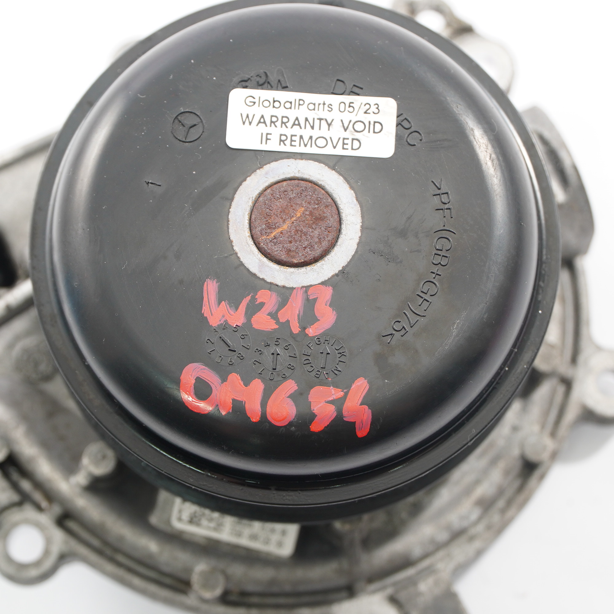 Mercedes W213 OM654 Diesel motor Wasser pumpe Kühlmittel Einheit A6542010010