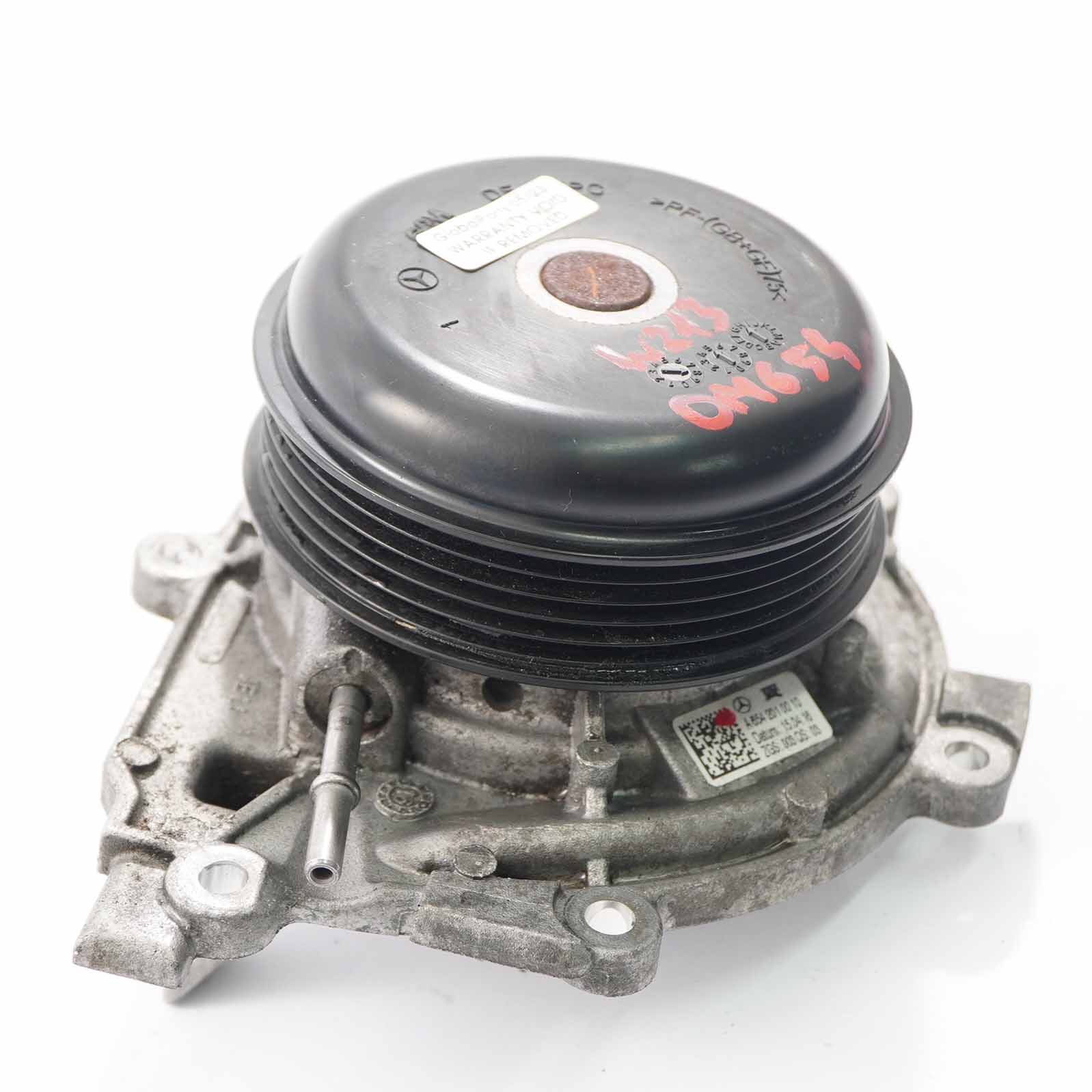 Mercedes W213 OM654 Diesel motor Wasser pumpe Kühlmittel Einheit A6542010010