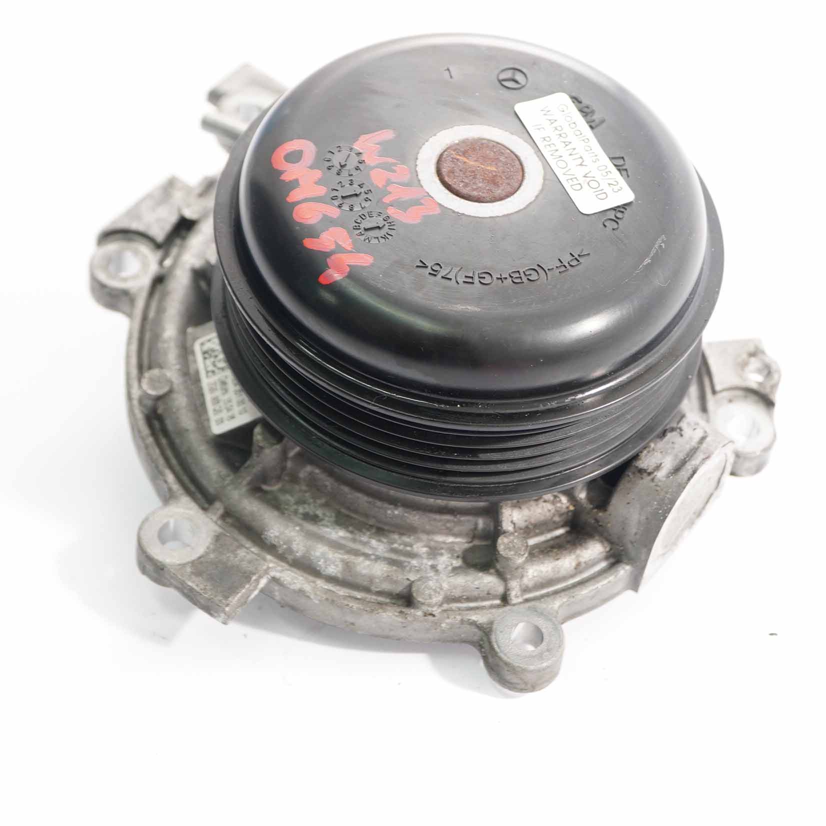 Mercedes W213 OM654 Diesel motor Wasser pumpe Kühlmittel Einheit A6542010010