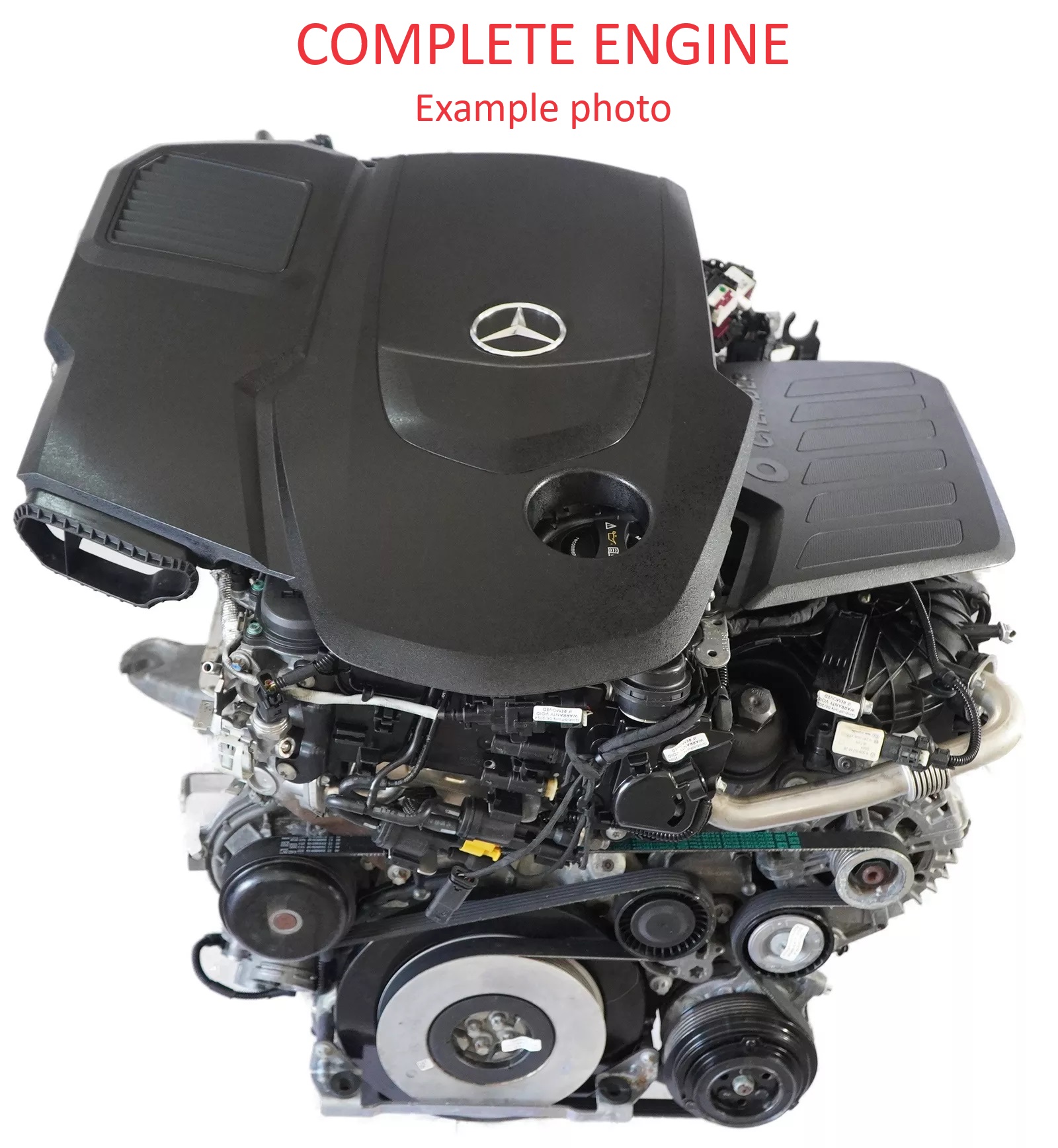 Mercedes C167 W213 C238 C257 4MATIC Bare Engine 656929 656.929 79k, WARRANTY