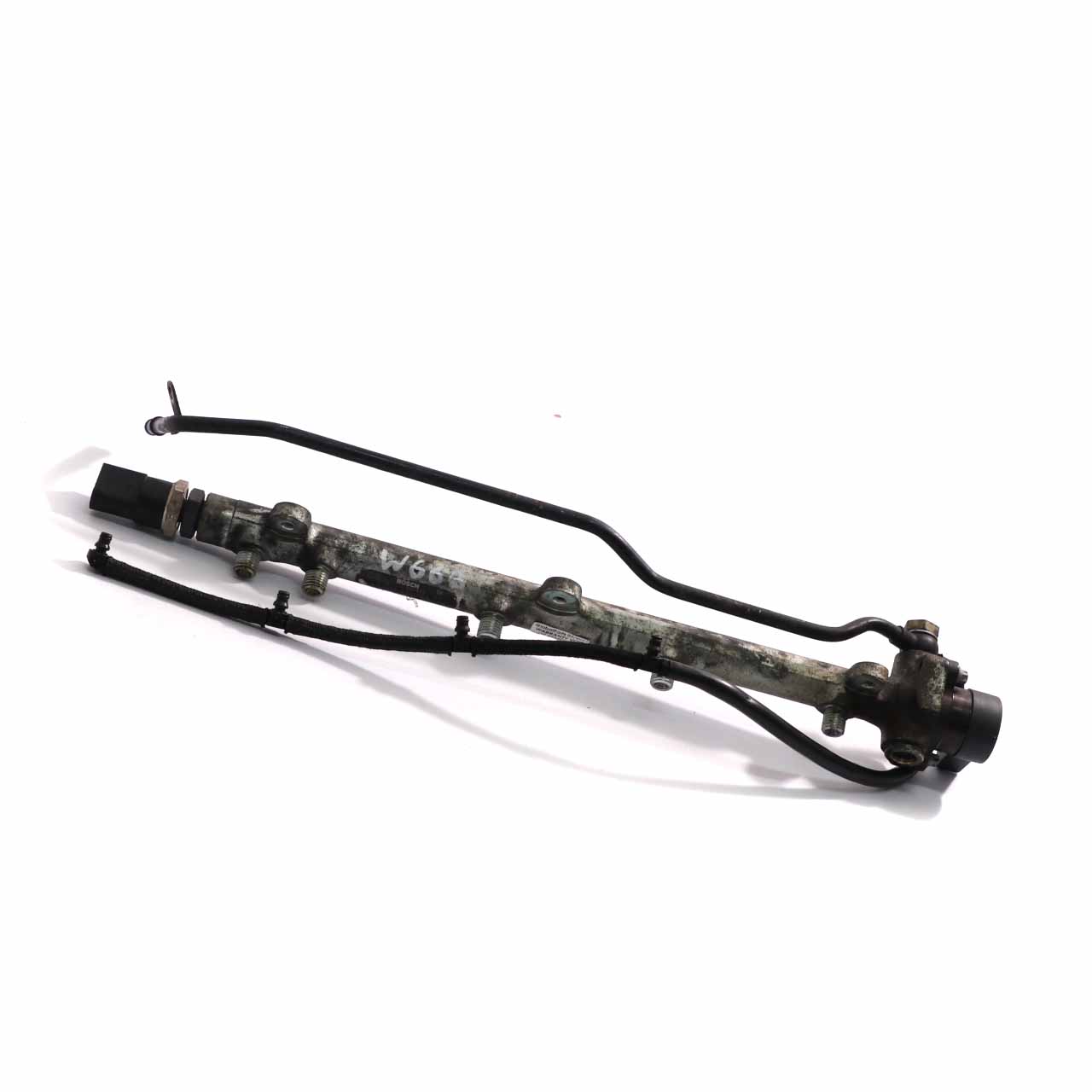 Mercedes W168 OM668 668.940 Diesel Fuel Injector Rail Line A6680700095