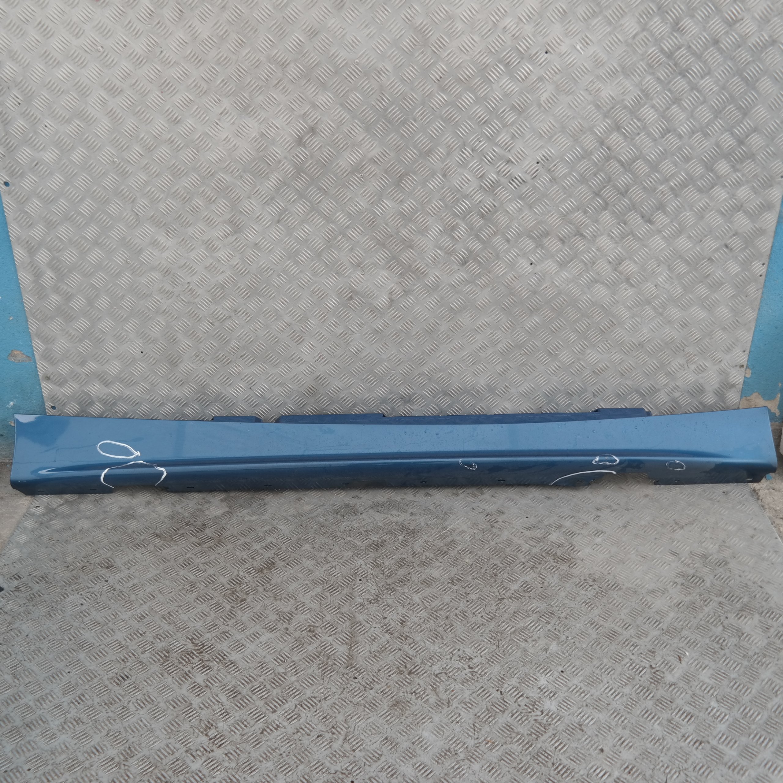 BMW 1 SERIES 13 E87 Sill Strip Side Skirt Right O/S Sydneyblau Sydney Blau Blue